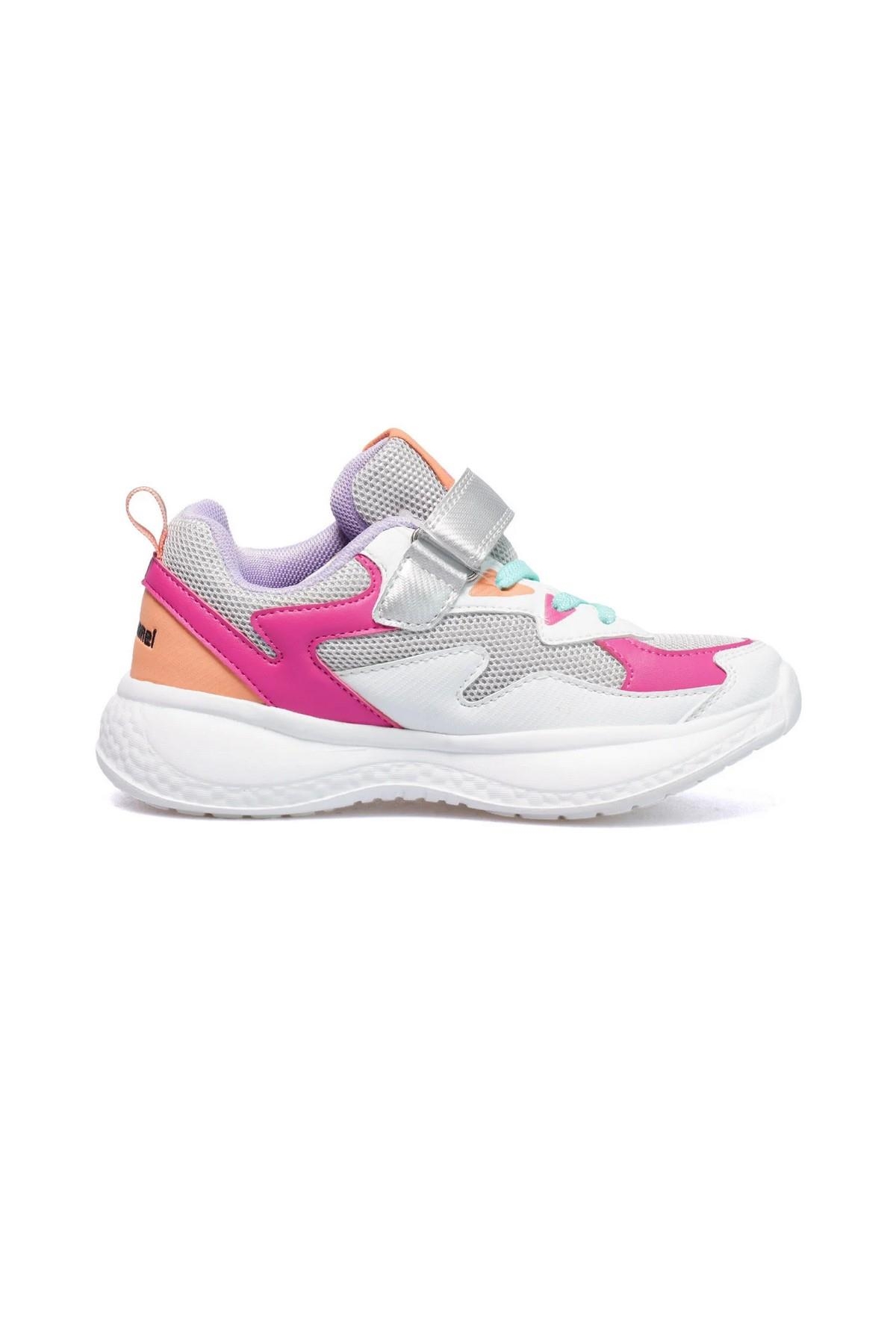 Hummel Hummel Beyaz 900712-9007 Freda Jr. Çocuk Yürüyüş Ayakkabısı Sneaker | Flo Beyaz - 3. görsel