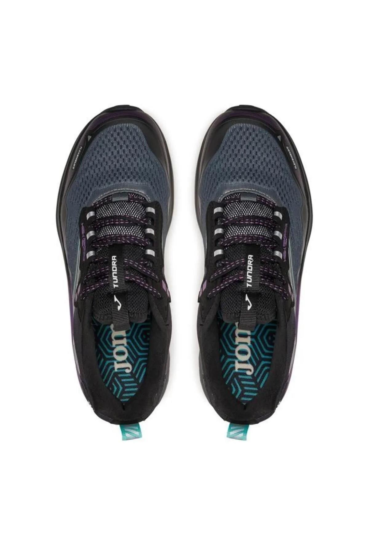 Joma Joma Siyah TKTULS2401 Tundra Kadın Yürüyüş Ayakkabısı Sneaker | Flo Siyah - 7. görsel