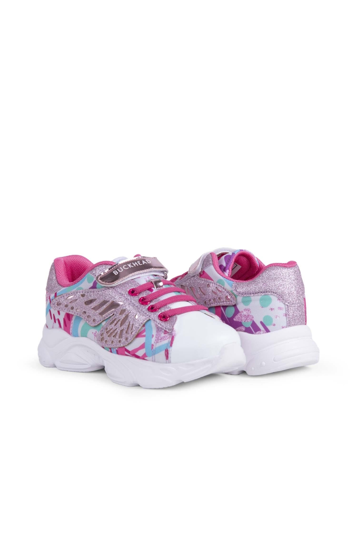 Buckhead Buckhead Pembe BUCK4375-009 Wings Kız Çocuk Günlük Spor Ayakkabı Sneaker | Flo Pembe - 5. görsel