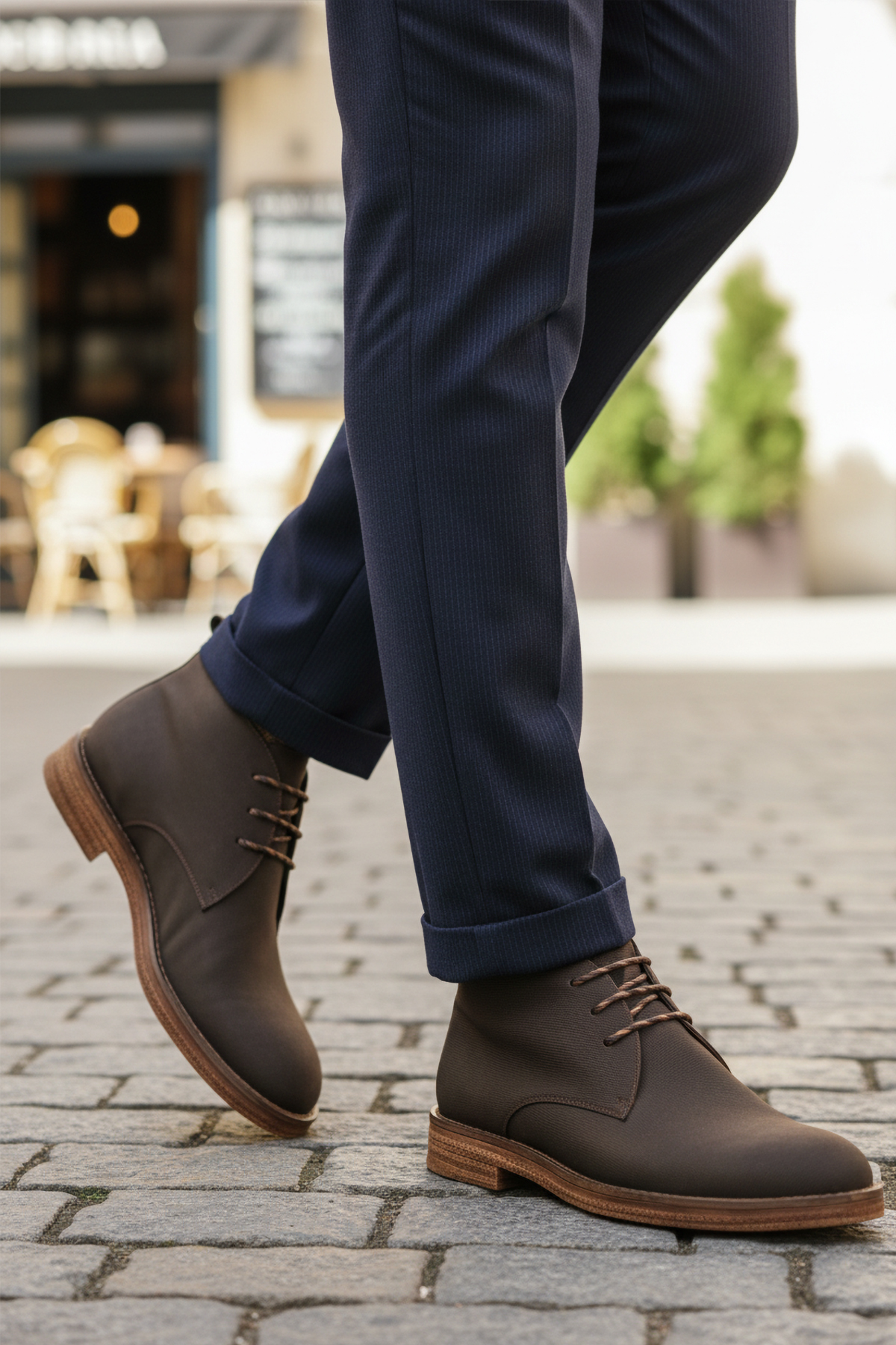 Ayakmod Ayakmod Kahverengi Po 235 Hakiki Deri Kahve Erkek Klasik Bot | Flo Kahverengi - 2. görsel