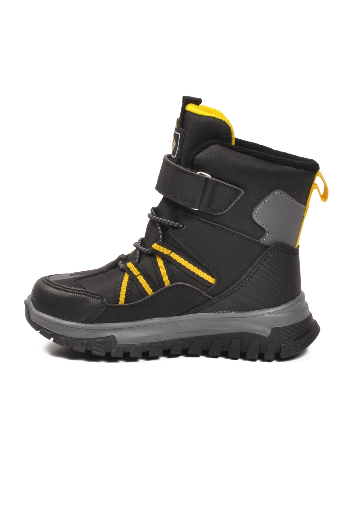 Cool Cool Hilly P Siyah Kaymaz Soğuğa Dirençli Cırtlı Unisex Çocuk Bot | Flo Siyah - 5. görsel