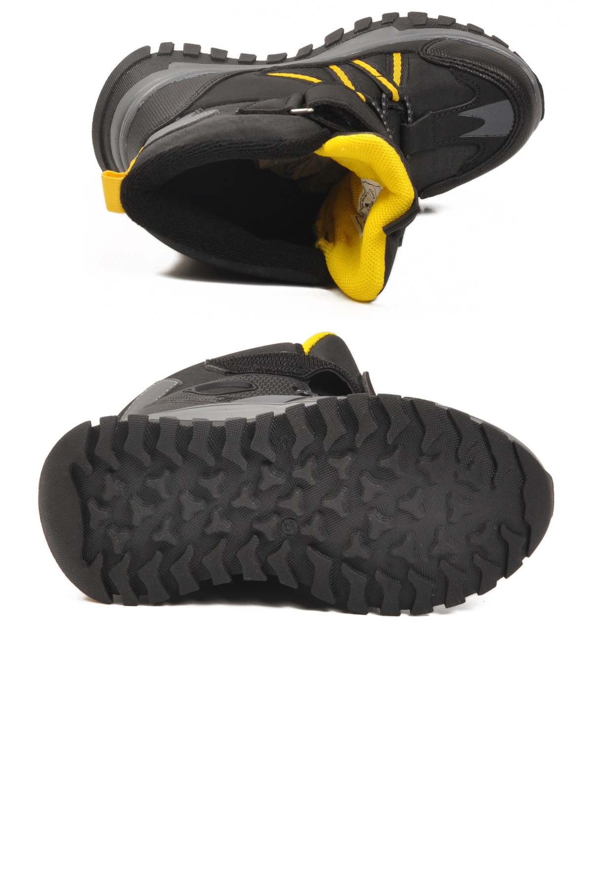 Cool Cool Hilly P Siyah Kaymaz Soğuğa Dirençli Cırtlı Unisex Çocuk Bot | Flo Siyah - 6. görsel