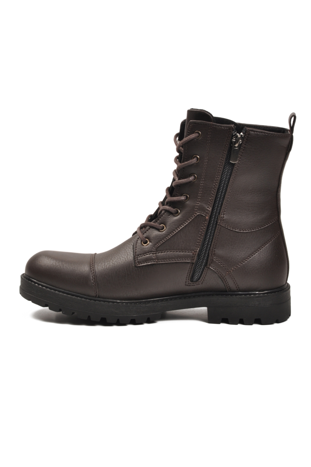 Walkway Walkway Kahverengi GVN-347 Polarlı Kaymaz Taban Kahve Erkek Bot | Flo Kahverengi - 4. görsel