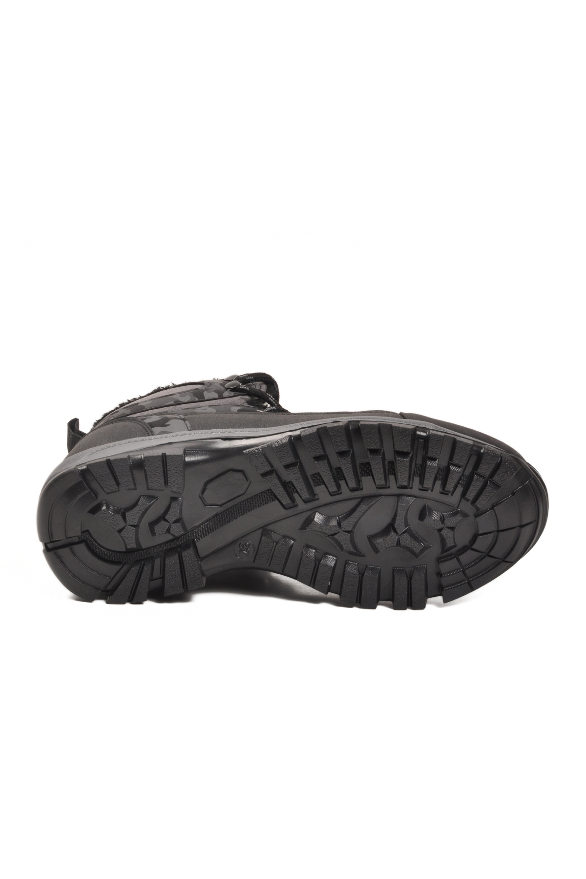 Walkway Walkway Gri 980 İçi Kürklü Kaymaz Soğuğa Dirençli Füme Unisex Bot | Flo Gri - 6. görsel