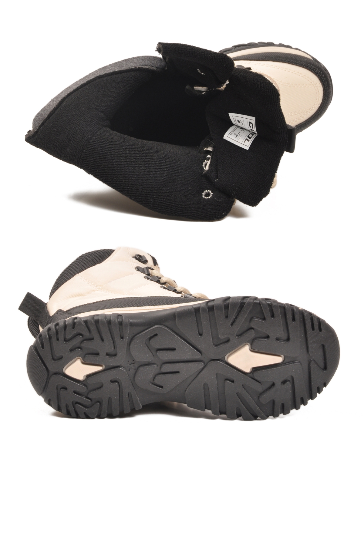 Cool Cool Felix F Bej Fermuarlı Kaymaz Polarlı Unisex Çocuk Bot | Flo Bej - 6. görsel