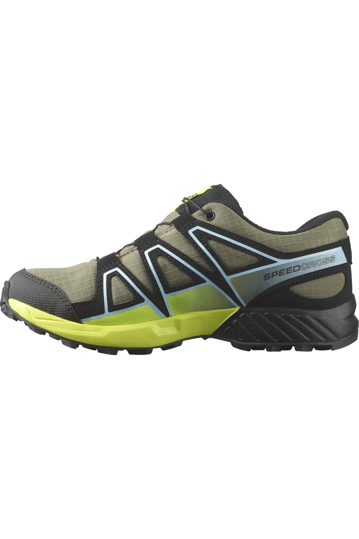 Salomon Salomon Yeşil L47278900 Speedcross Cswp J Çocuk Outdoor Ayakkabısı | Flo Yeşil - 4. görsel