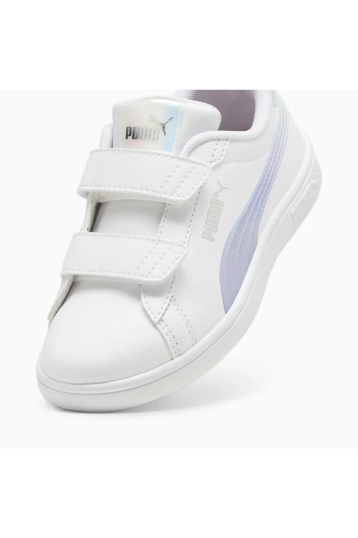 Puma Puma Beyaz 39829301 Smash 3.0 Holo 2.0 V Ps Çocuk Günlük Spor Ayakkabı Sneaker | Flo Beyaz - 7. görsel