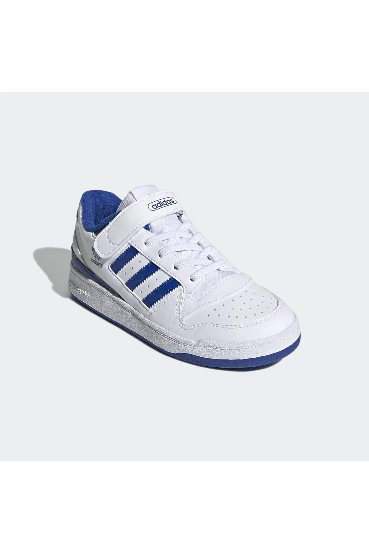Adidas Adidas Beyaz FY7978 Forum Low C Çocuk Günlük Spor Ayakkabı Sneaker | Flo Beyaz - 4. görsel
