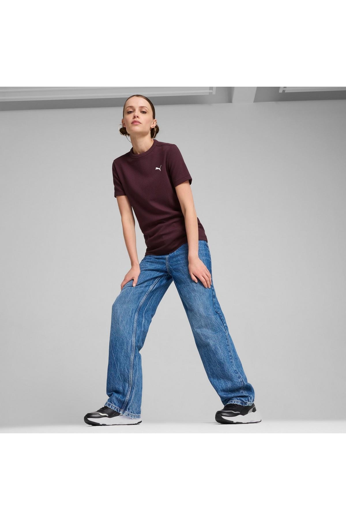 Puma Puma Siyah 39780202 Cassia Rose Metallic Dream Kadın Günlük Spor Ayakkabı Sneaker | Flo Siyah - 8. görsel