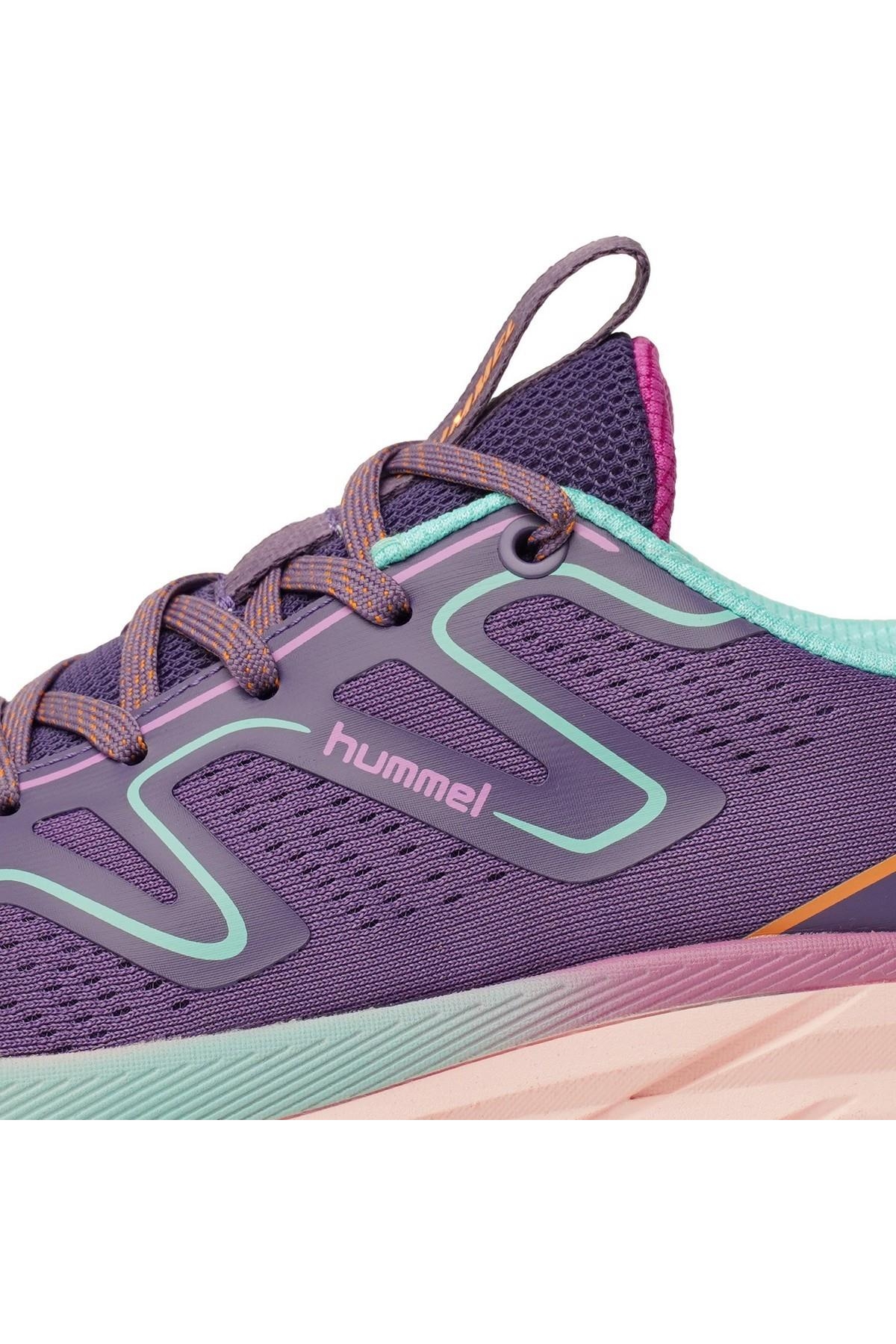 Hummel Hummel Mor 900606-9662 Taucan Kadın Koşu Ayakkabısı Sneaker | Flo Mor - 5. görsel