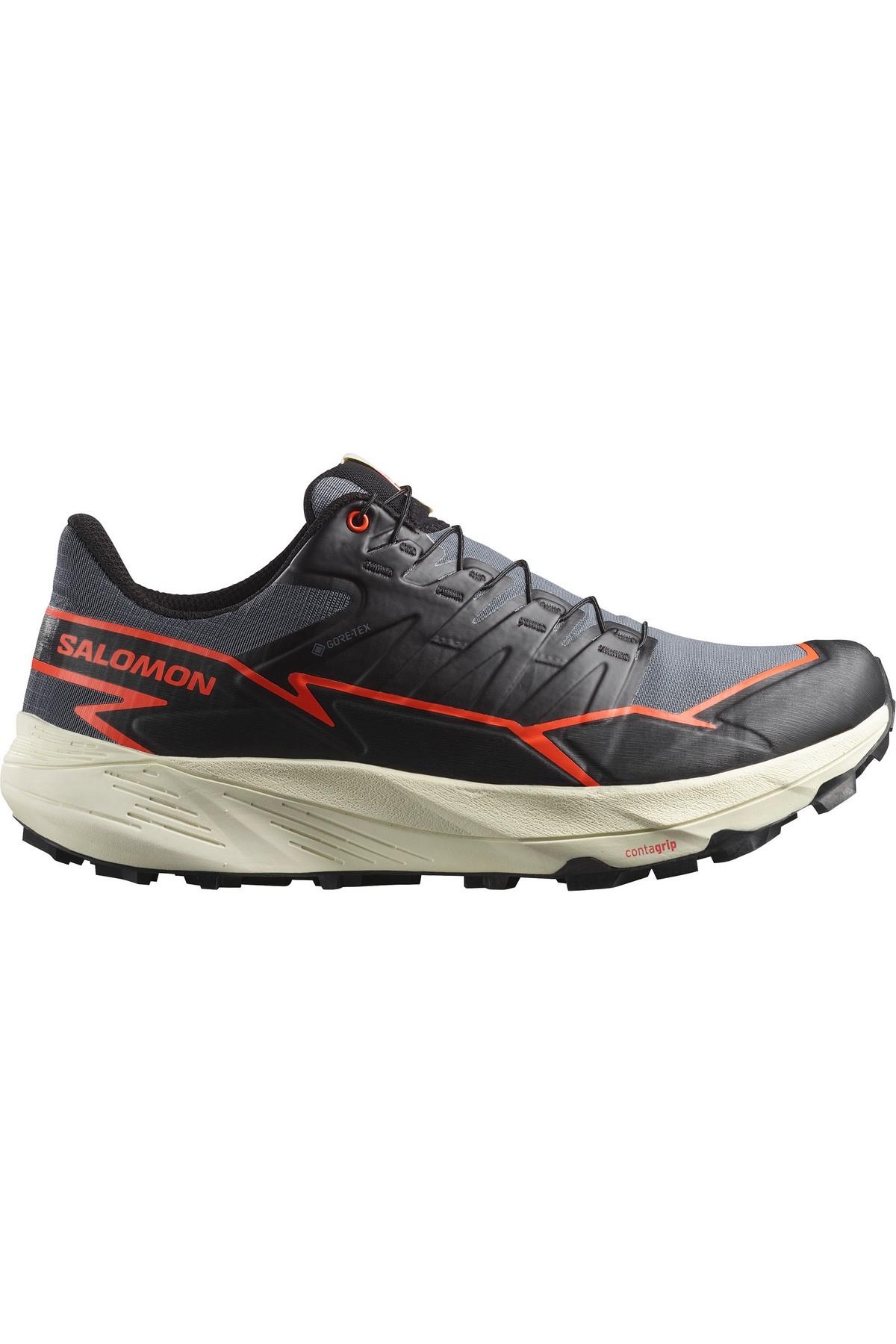 Salomon Salomon Gri L47684500 Thundercross Gtx Erkek Koşu Ayakkabısı Sneaker | Flo Gri - 2. görsel