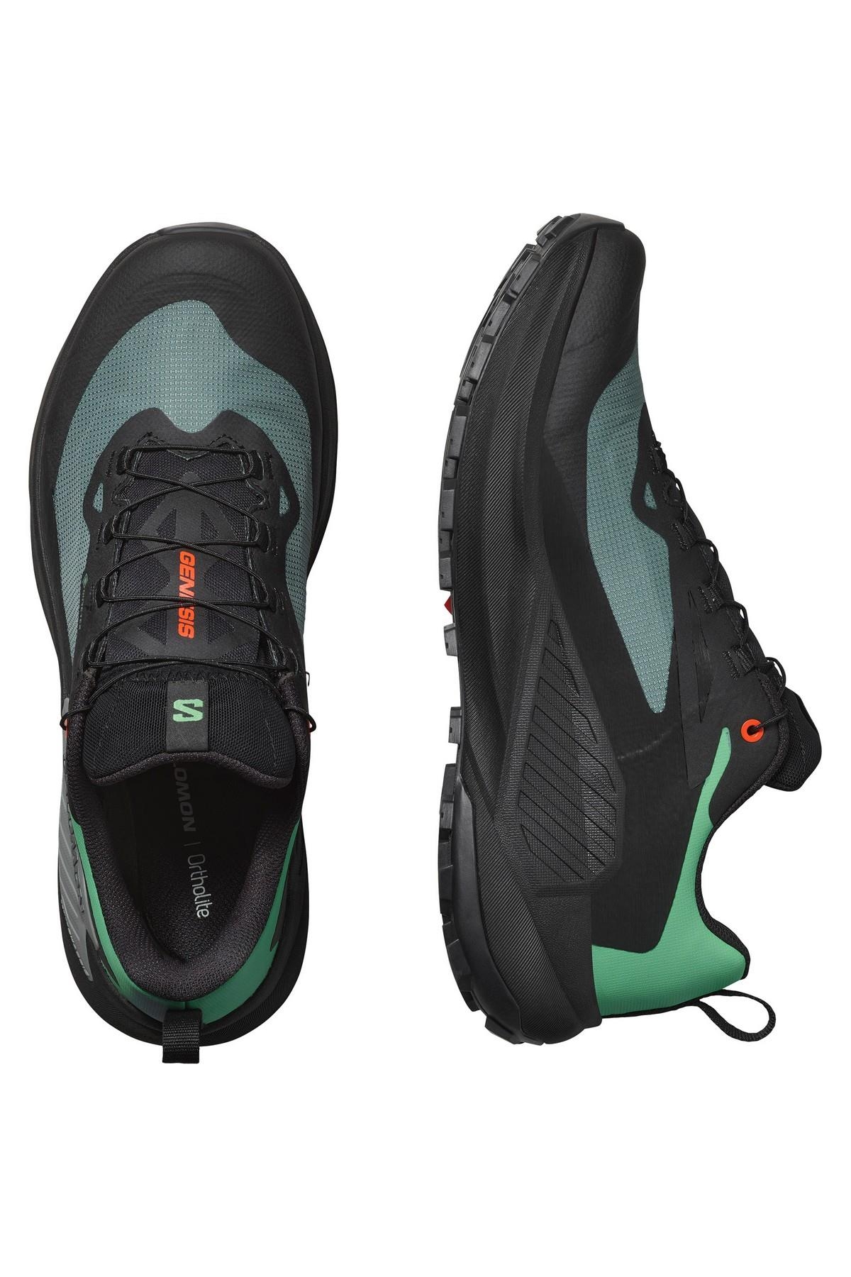 Salomon Salomon Yeşil L47688300 Genesis Gtx Erkek Koşu Ayakkabısı Sneaker | Flo Yeşil - 3. görsel