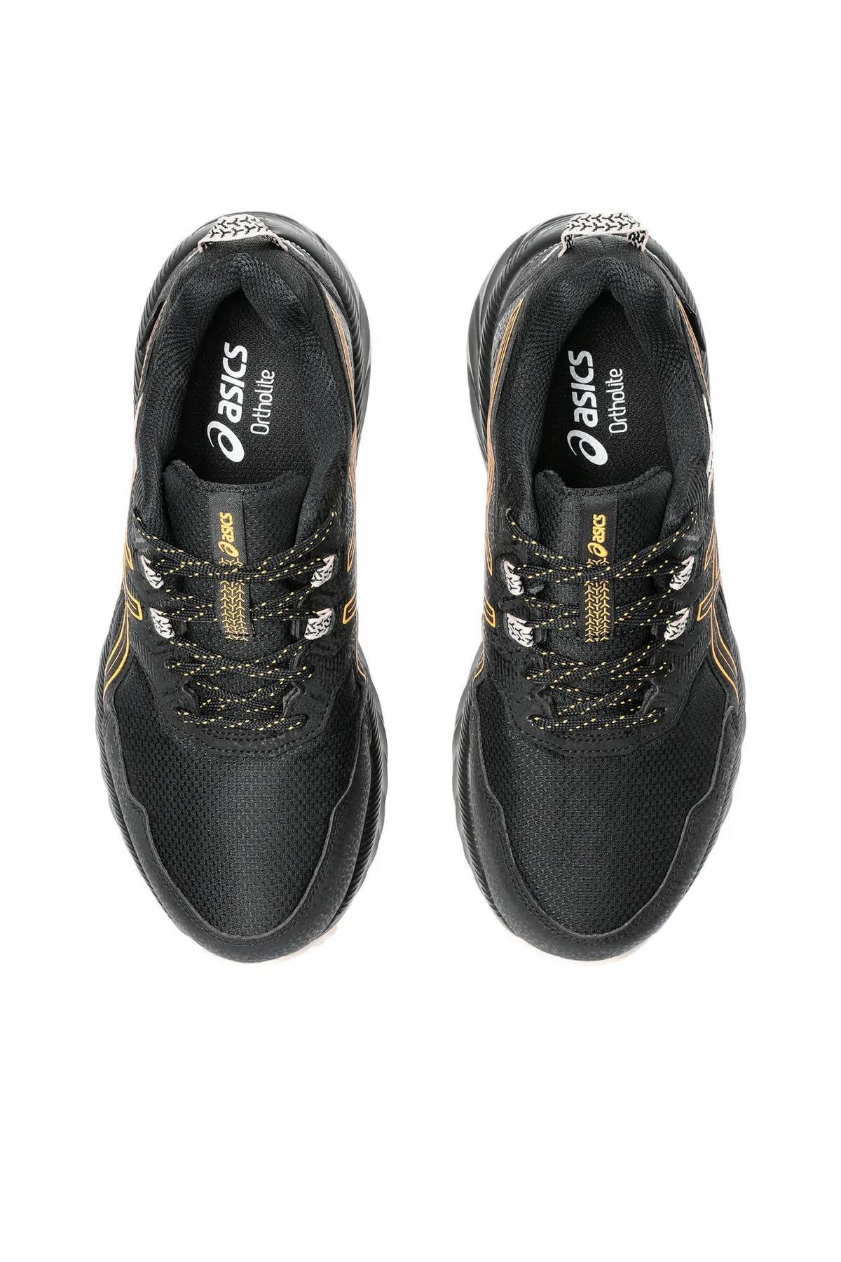 Asics Asics Siyah 1012B519-004 Gel-Venture 9 Waterproof Kadın Koşu Ayakkabısı Sneaker | Flo Siyah - 8. görsel