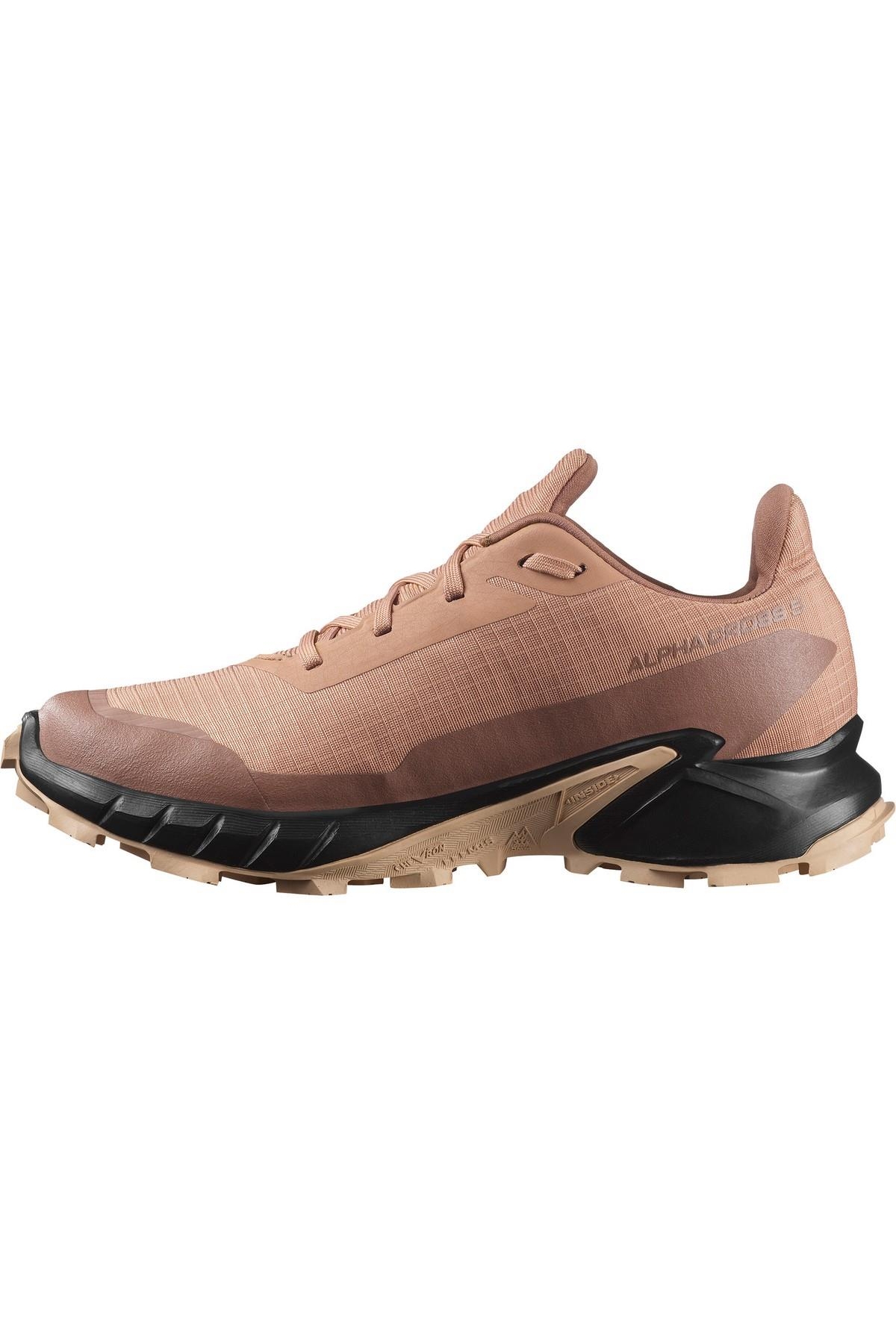 Salomon Salomon Pembe L47595100 Alphacross 5 Gtx W Kadın Koşu Ayakkabısı Sneaker | Flo Pembe - 4. görsel