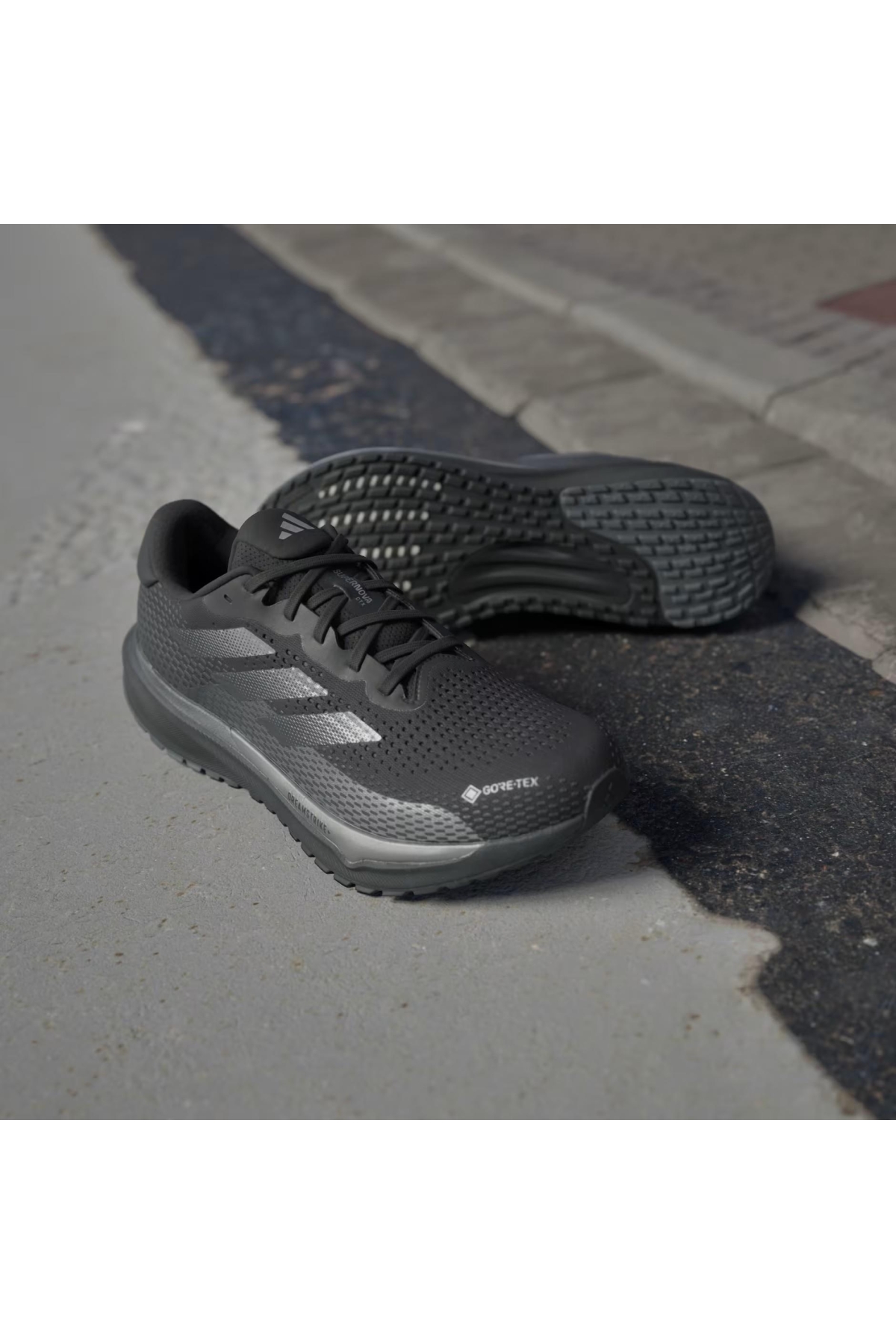 Adidas Adidas Siyah ID6306 Supernova M Gtx Unisex Koşu Ayakkabısı Sneaker | Flo Siyah - 8. görsel