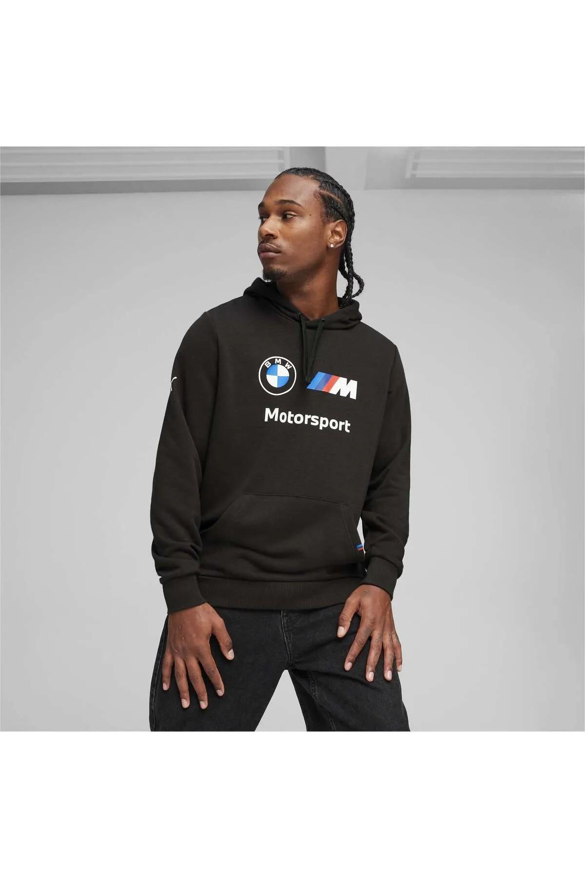 624162-01 BMW MMS ESS Hoodie FT Erkek Kapüşonlu Sweatshirt