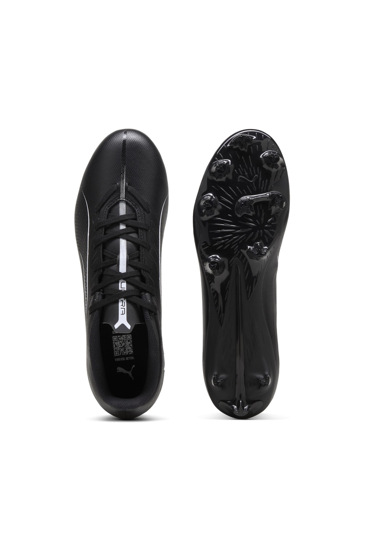 Puma Puma Siyah 10768902 Ultra 5 Play Fg/Ag Erkek Krampon Sneaker | Flo Siyah - 4. görsel