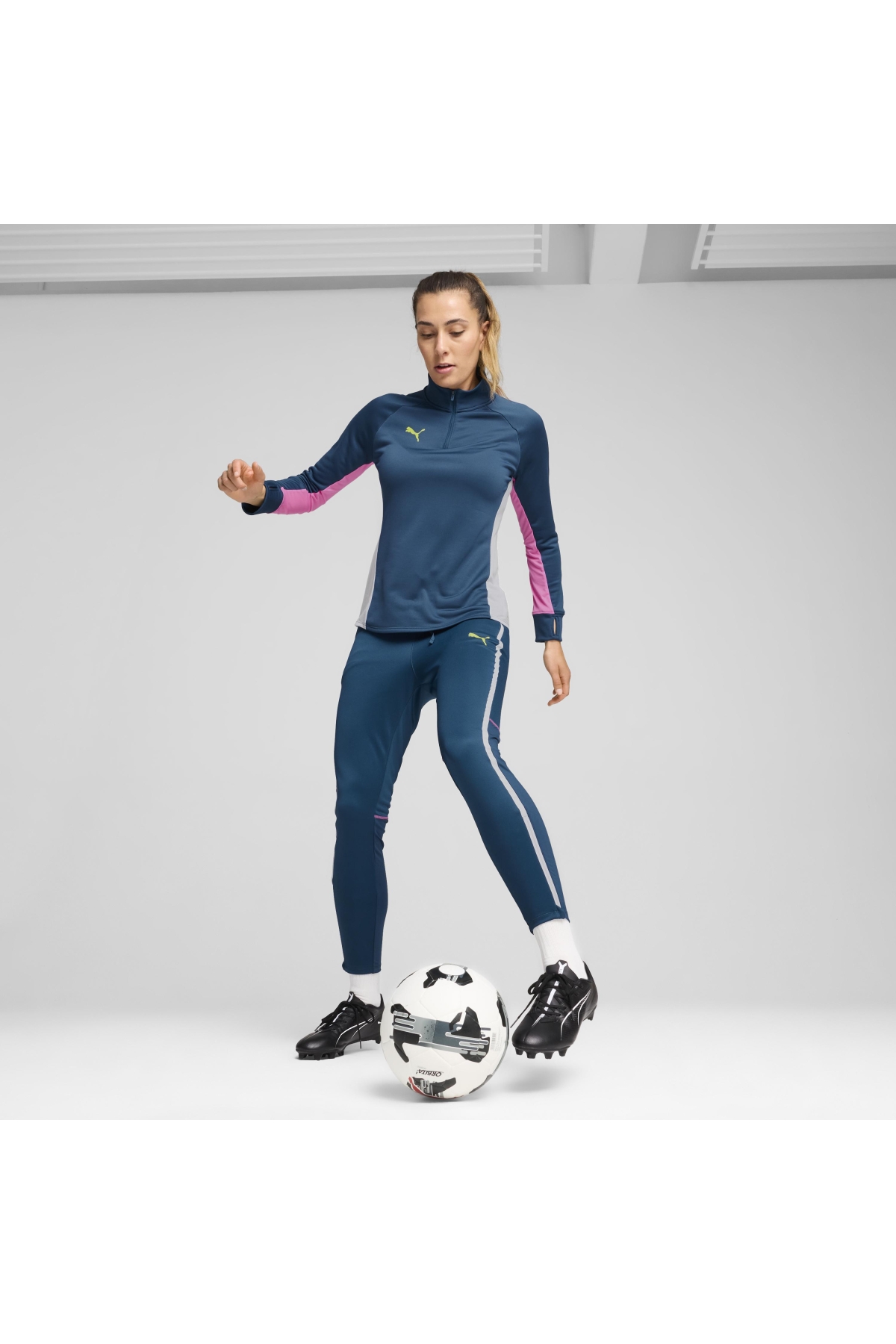 Puma Puma Siyah 10768902 Ultra 5 Play Fg/Ag Erkek Krampon Sneaker | Flo Siyah - 9. görsel