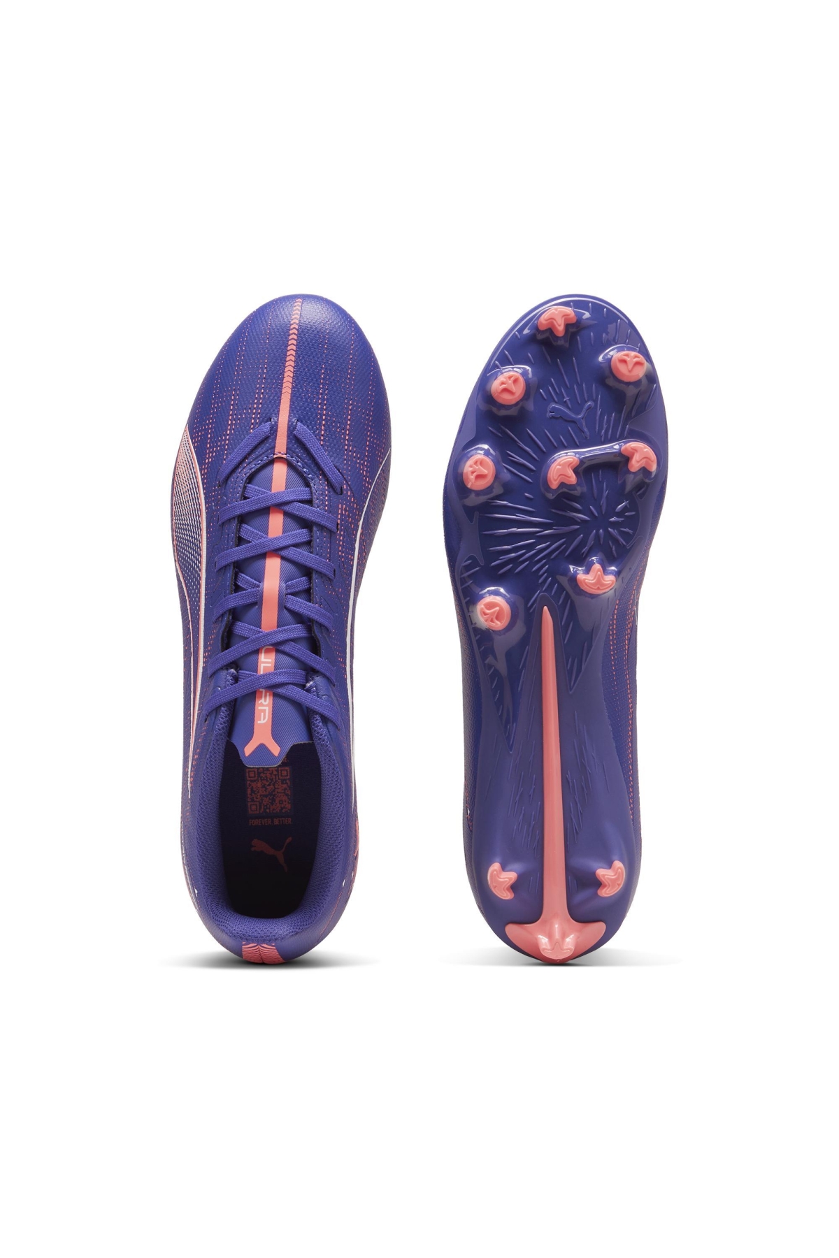 Puma Puma Lacivert 10768901 Ultra 5 Play Fg/Ag Erkek Krampon Sneaker | Flo Lacivert - 4. görsel