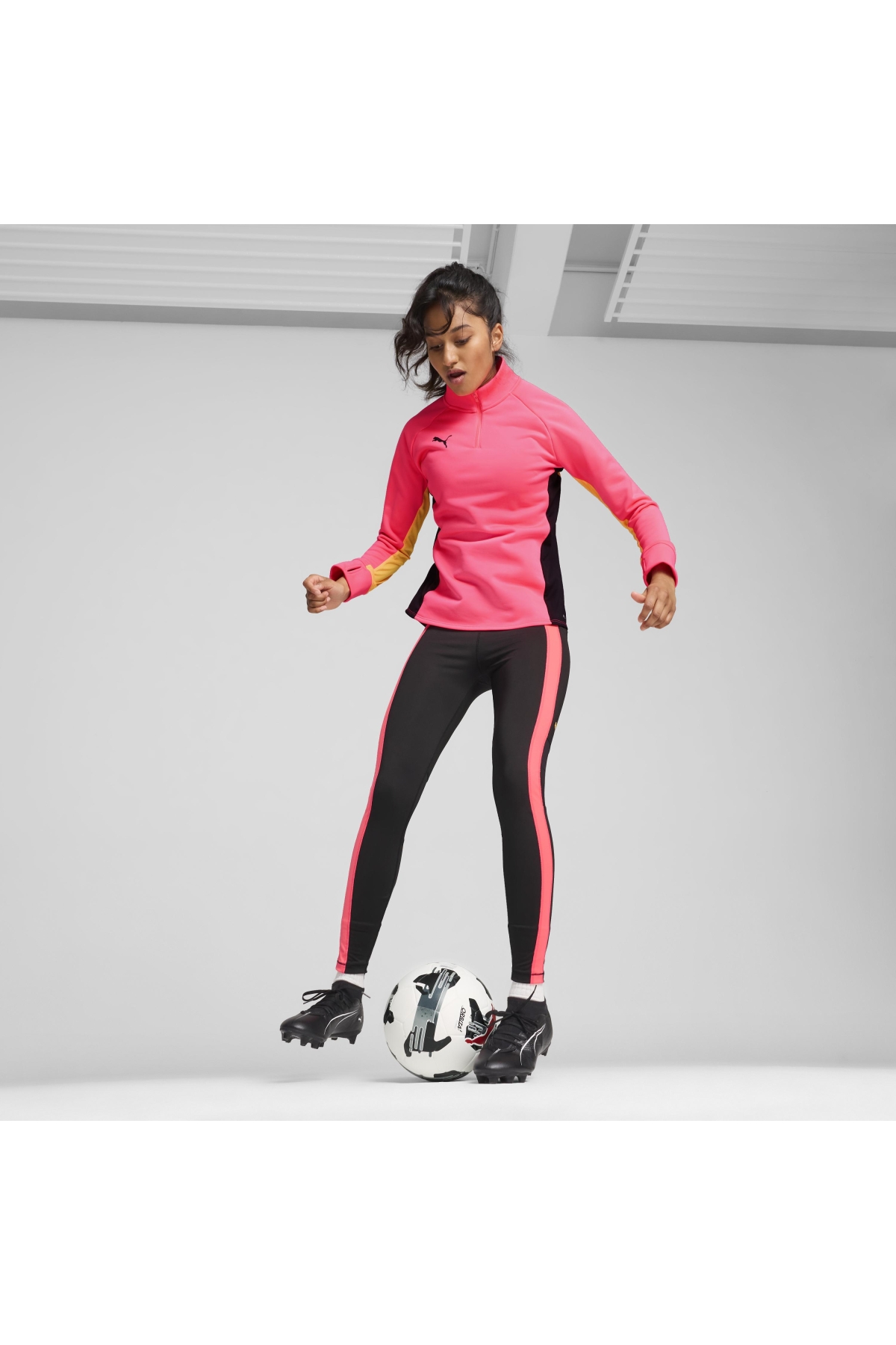 Puma Puma Siyah 10768802 Ultra 5 Play+ Fg/Ag Erkek Krampon Sneaker | Flo Siyah - 3. görsel