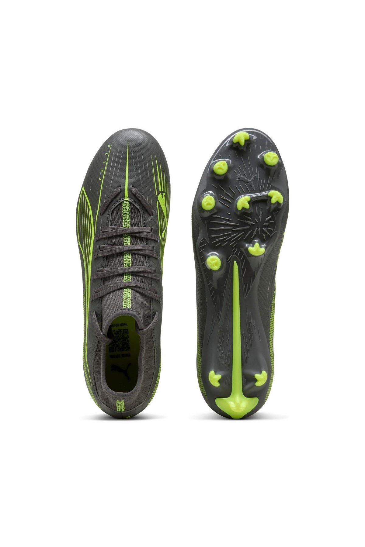 Puma Puma Gri 10816803 Ultra 5 Play+ Fg/Ag Erkek Krampon Sneaker | Flo Gri - 4. görsel