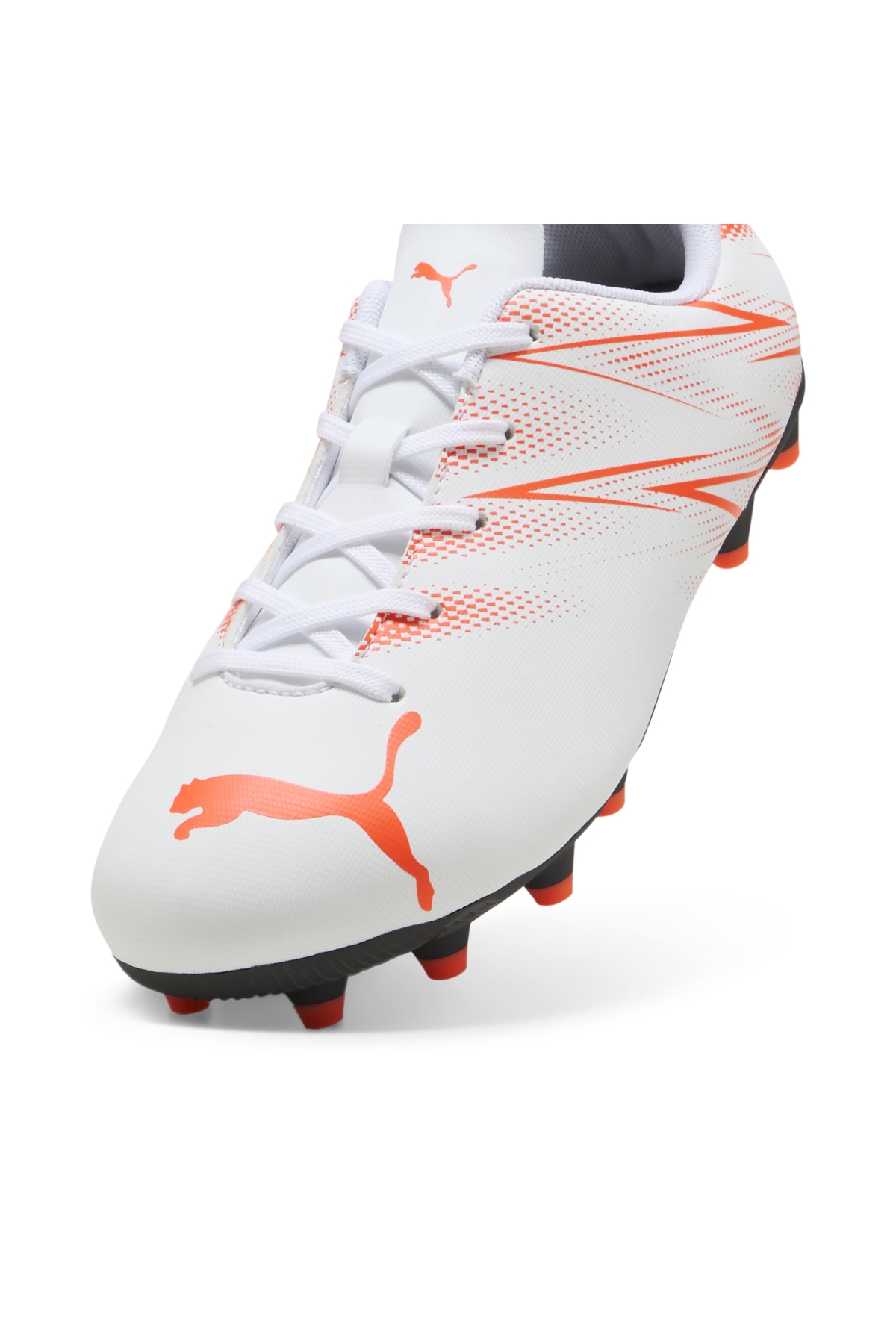 Puma Puma Beyaz 10748013 Attacanto Fg/Ag Jr Çocuk Krampon Sneaker | Flo Beyaz - 6. görsel