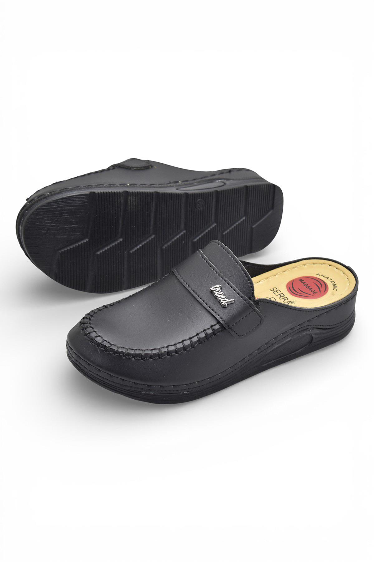 1515 Rahat Ortopedik Taban Günlük Kadın Terlik Önü Kapalı Kadın Terlik - Görsel 5