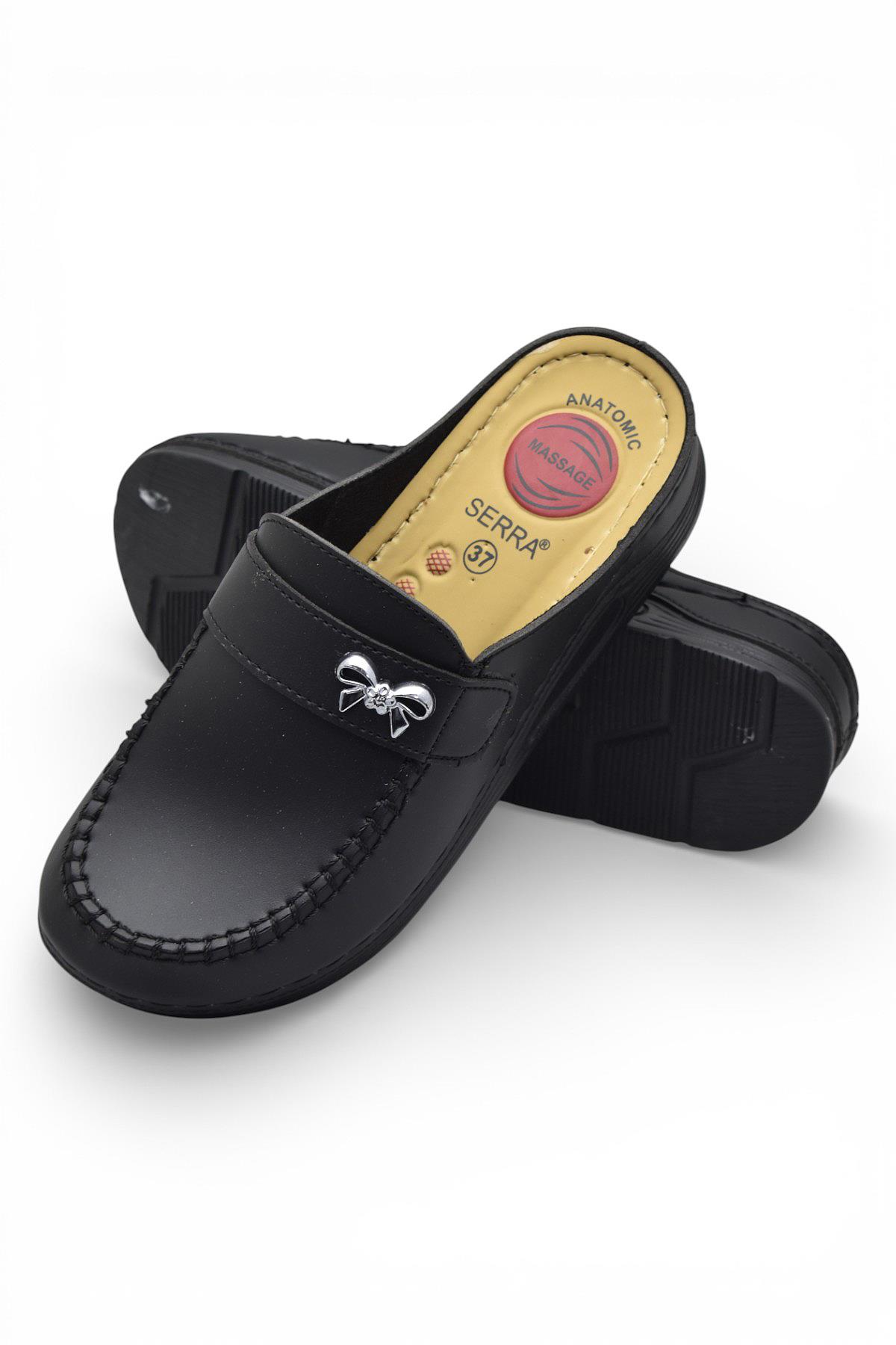 1503 Rahat Ortopedik Taban Günlük Kadın Terlik Önü Kapalı Kadın Terlik - Görsel 3