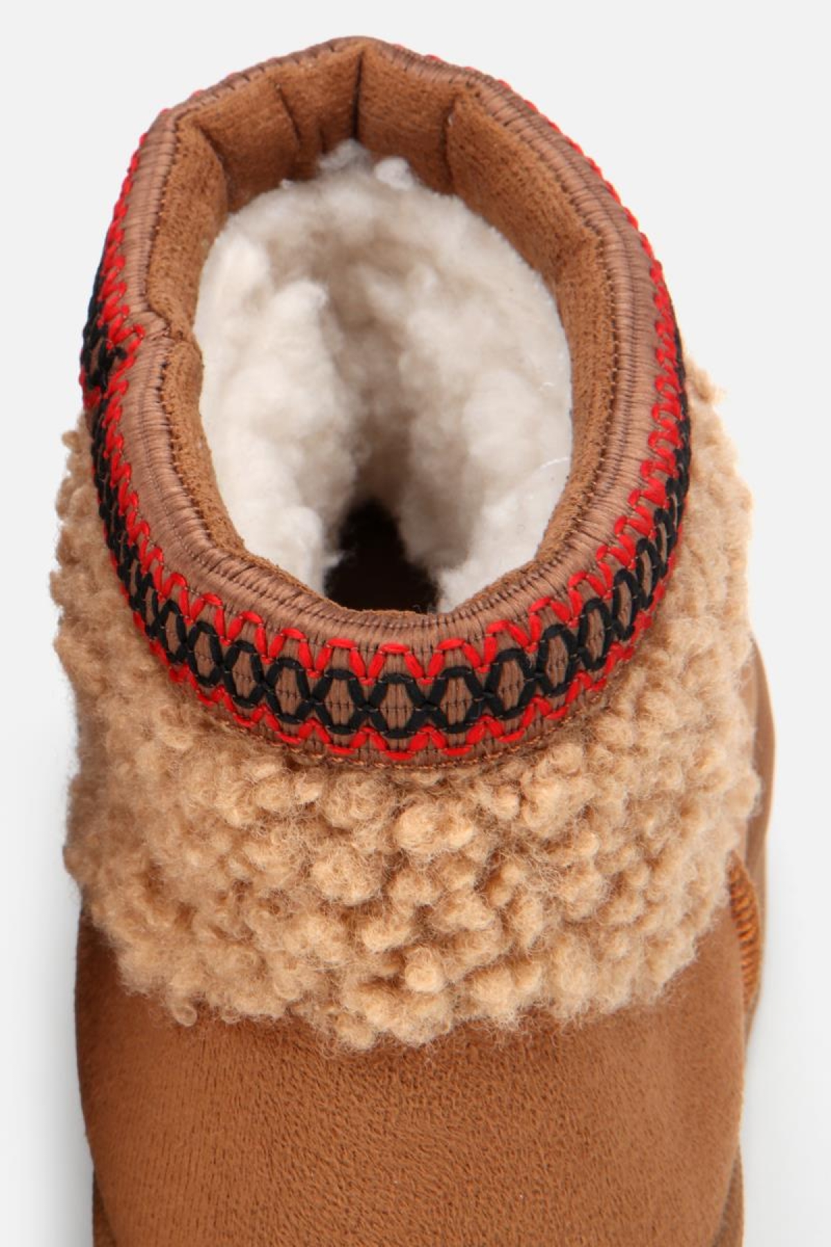 Yaya By Hotiç Yaya By Hotiç Kadın Süet Taba Kürklü Bilekte Kalın Tabanlı Düz Bot | Flo Taba - 5. görsel