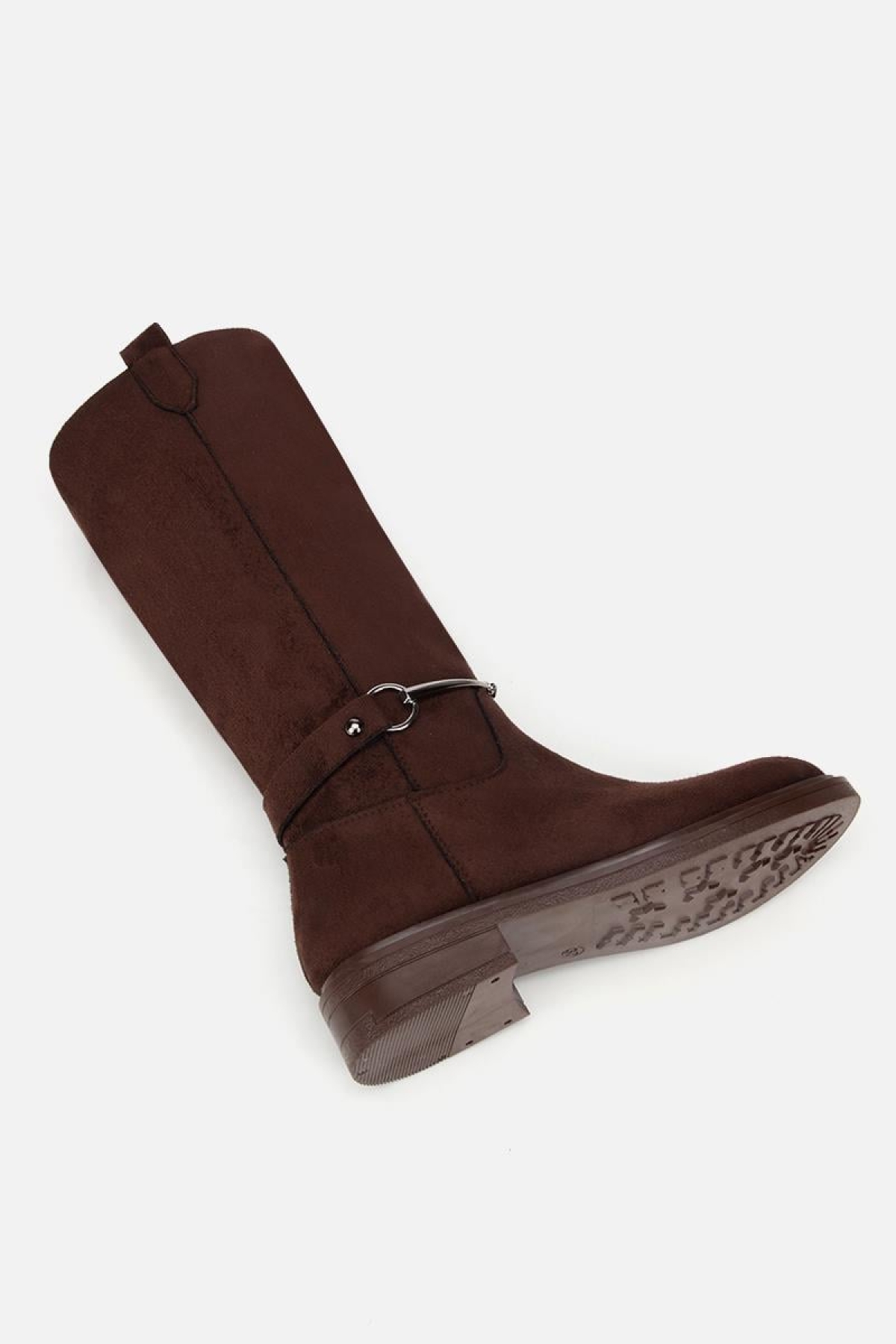 Yaya By Hotiç Yaya By Hotiç Kadın Süet Kahverengi Zincir Detaylı Çizme Flo'da! Kahverengi - 7. görsel