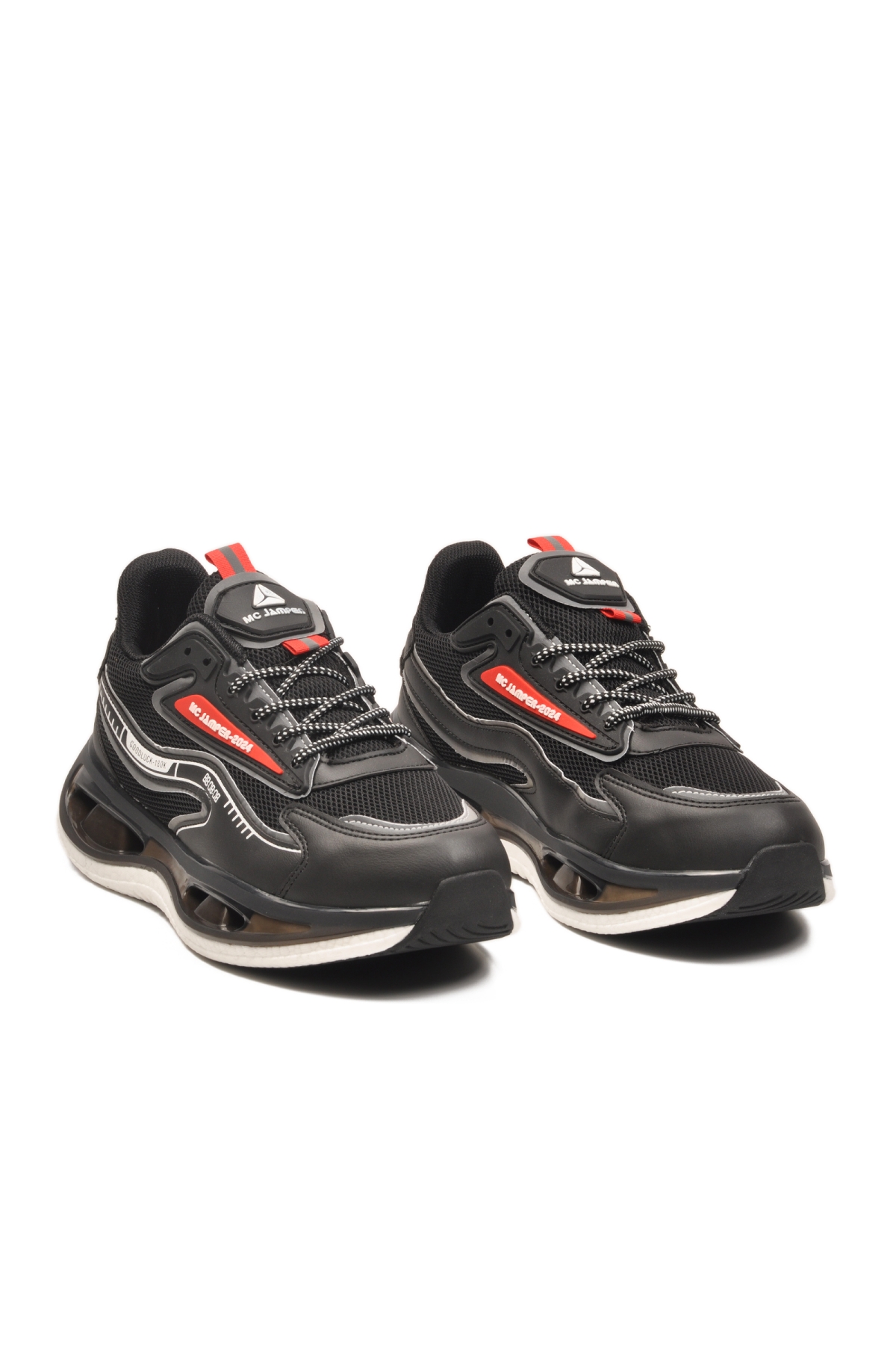 Mc Jamper Mc Jamper 2244 Memory Foam Siyah-Beyaz Erkek Spor Ayakkabı Sneaker | Flo Siyah - 3. görsel