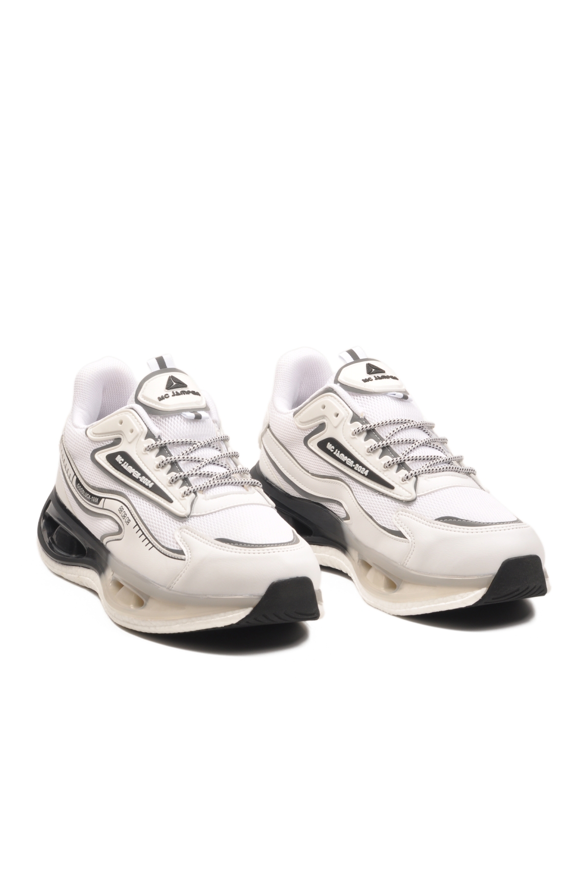 Mc Jamper Mc Jamper 2244 Memory Foam Beyaz-Siyah Erkek Spor Ayakkabı Sneaker | Flo Beyaz - 3. görsel