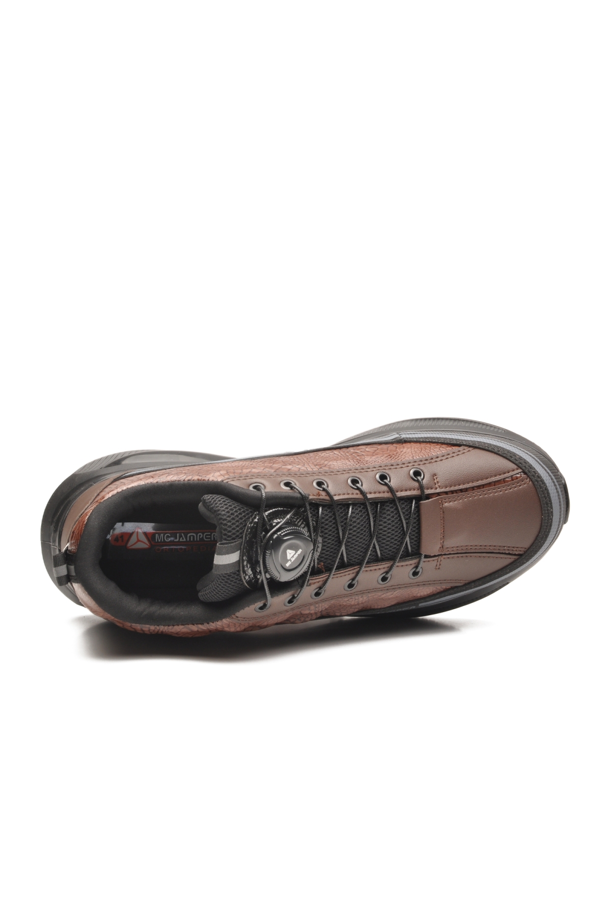 Mc Jamper Mc Jamper 2250 Hafızalı Taban Siyah-Kahve Erkek Spor Ayakkabı Sneaker | Flo Siyah - 5. görsel