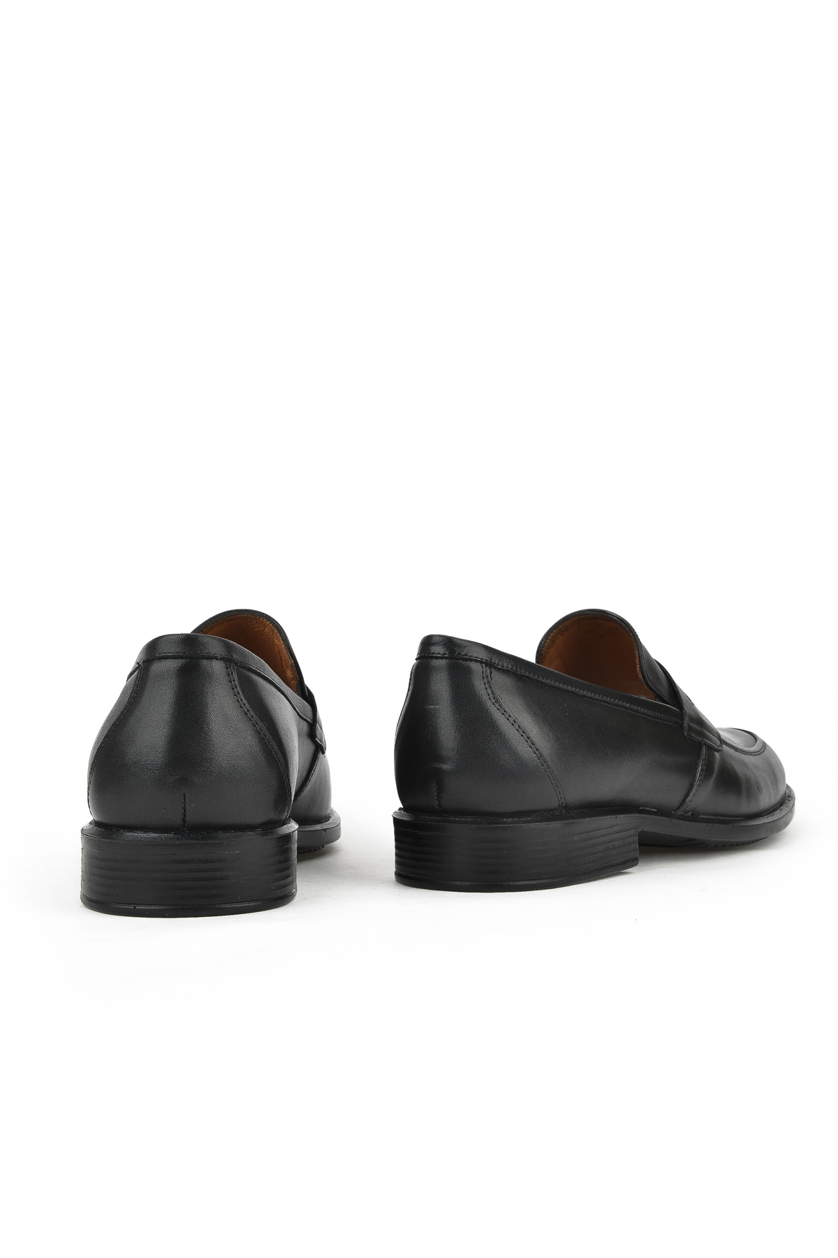 Ziya Siyah Ziya Hakiki Deri Erkek Büyük Numara Konfor Ayakkabı 153745Z1365