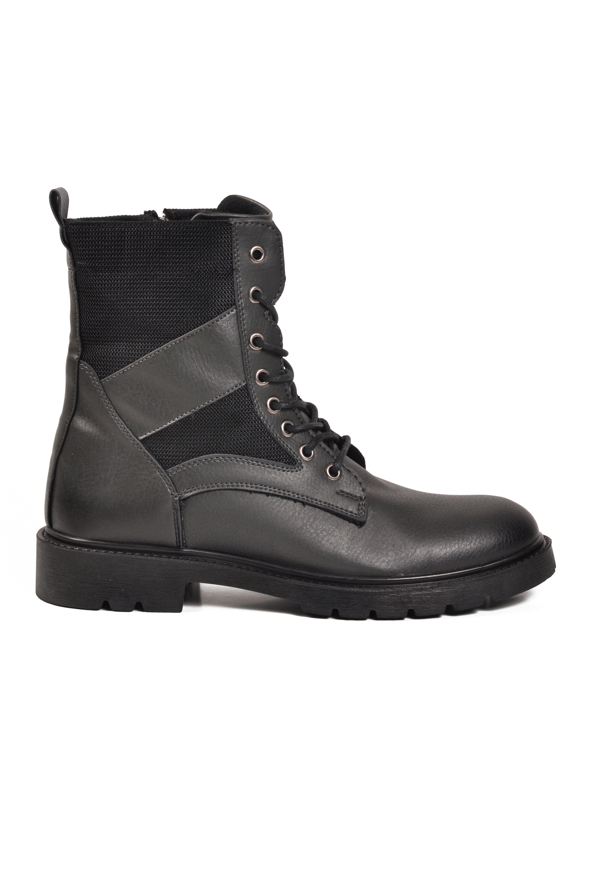 Conteyner Conteyner Gri Füme İçi Polarlı Erkek Bot | Flo Gri - 2. görsel