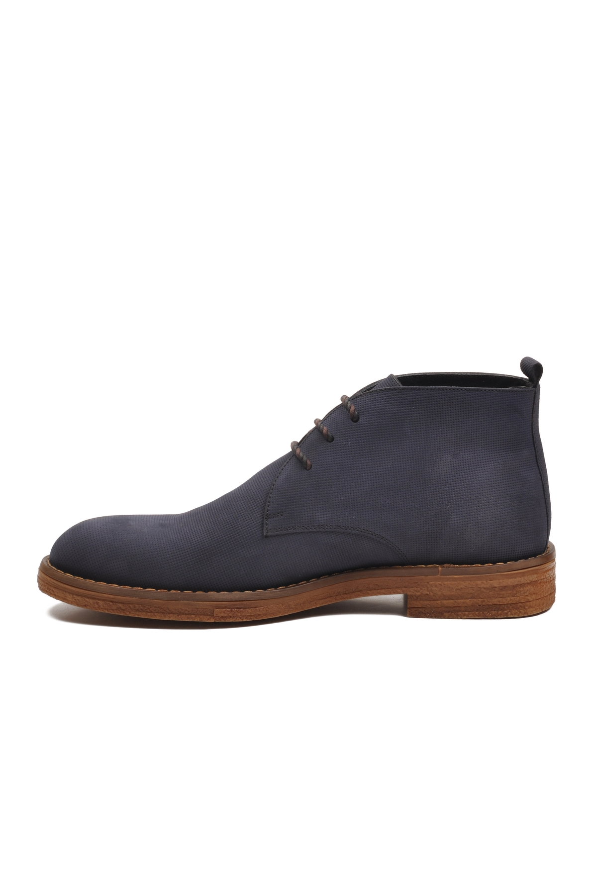 A Spor A Spor Aspor Lacivert Bağcıklı Hakiki Deri Erkek Klasik Bot | Flo Lacivert - 5. görsel