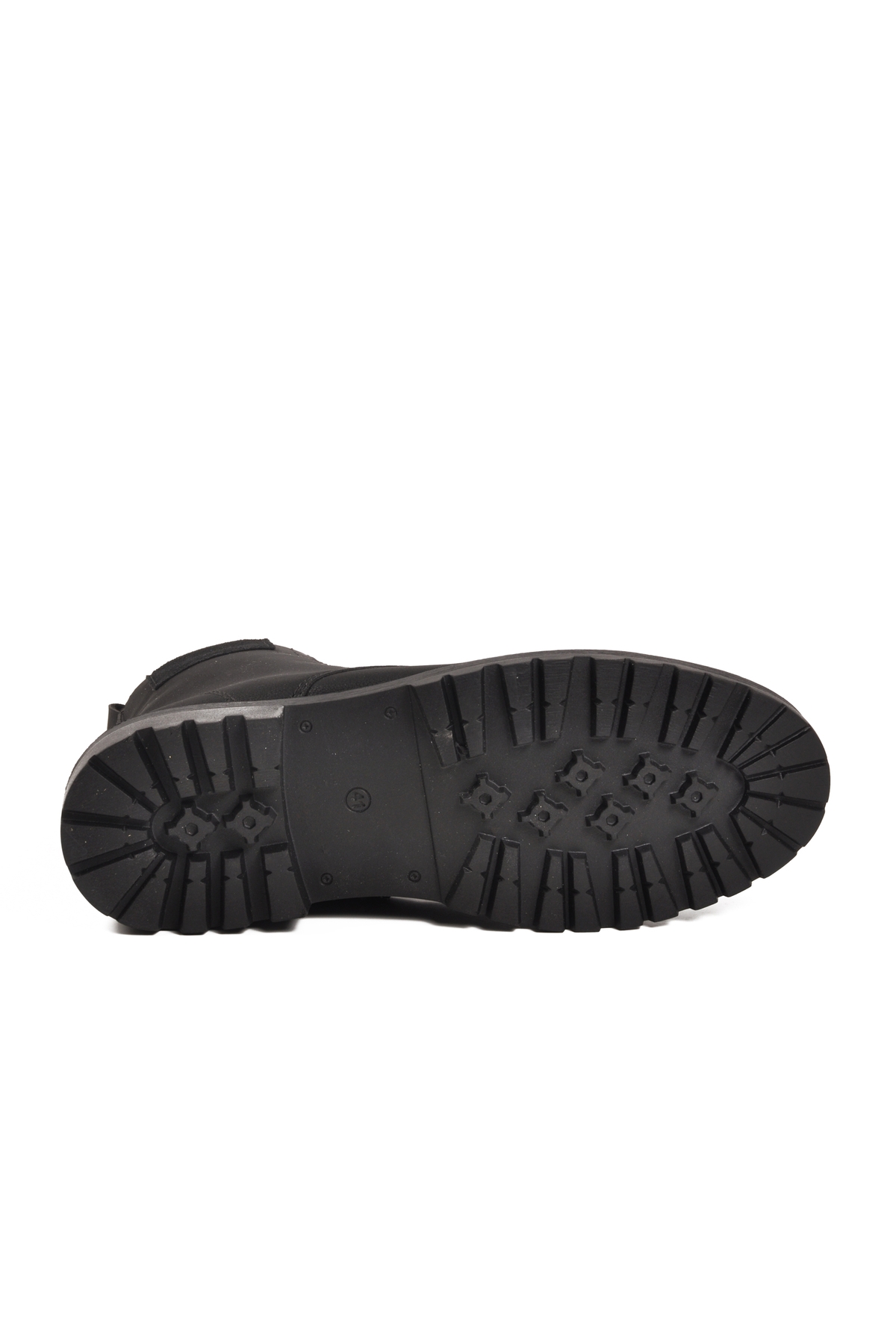 Conteyner Conteyner Siyah Polarlı Fermuarlı Bağcıklı Erkek Bot | Flo Siyah - 6. görsel