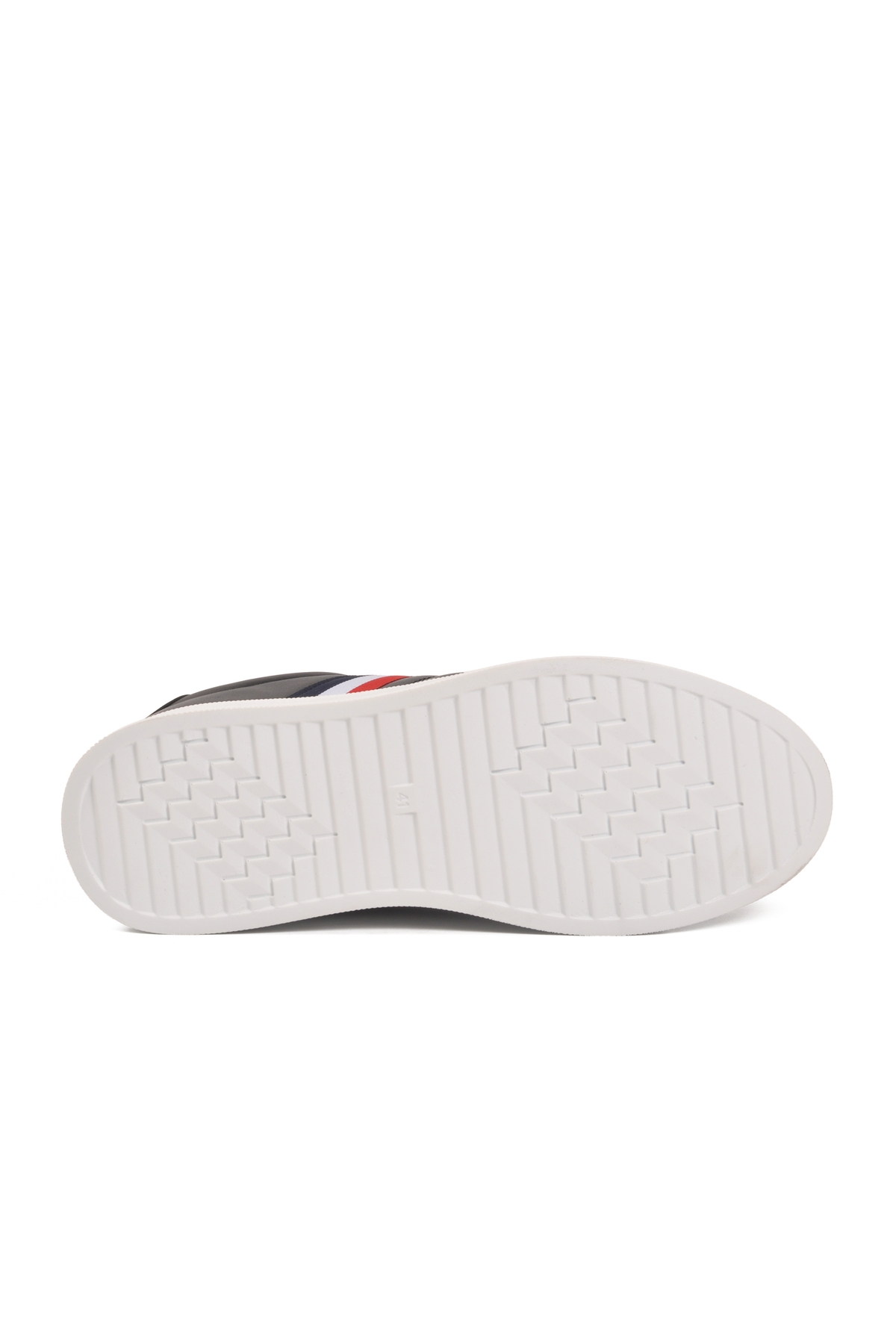 Conteyner Conteyner Siyah Beyaz Bağcıklı Erkek Sneaker | Flo Siyah - 6. görsel