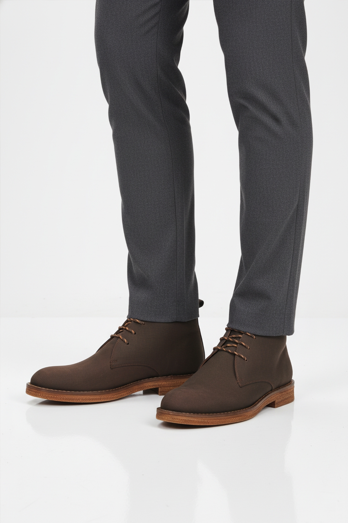 A Spor A Spor Kahverengi Aspor Kahve Bağcıklı Hakiki Deri Erkek Klasik Bot | Flo Kahverengi - 2. görsel