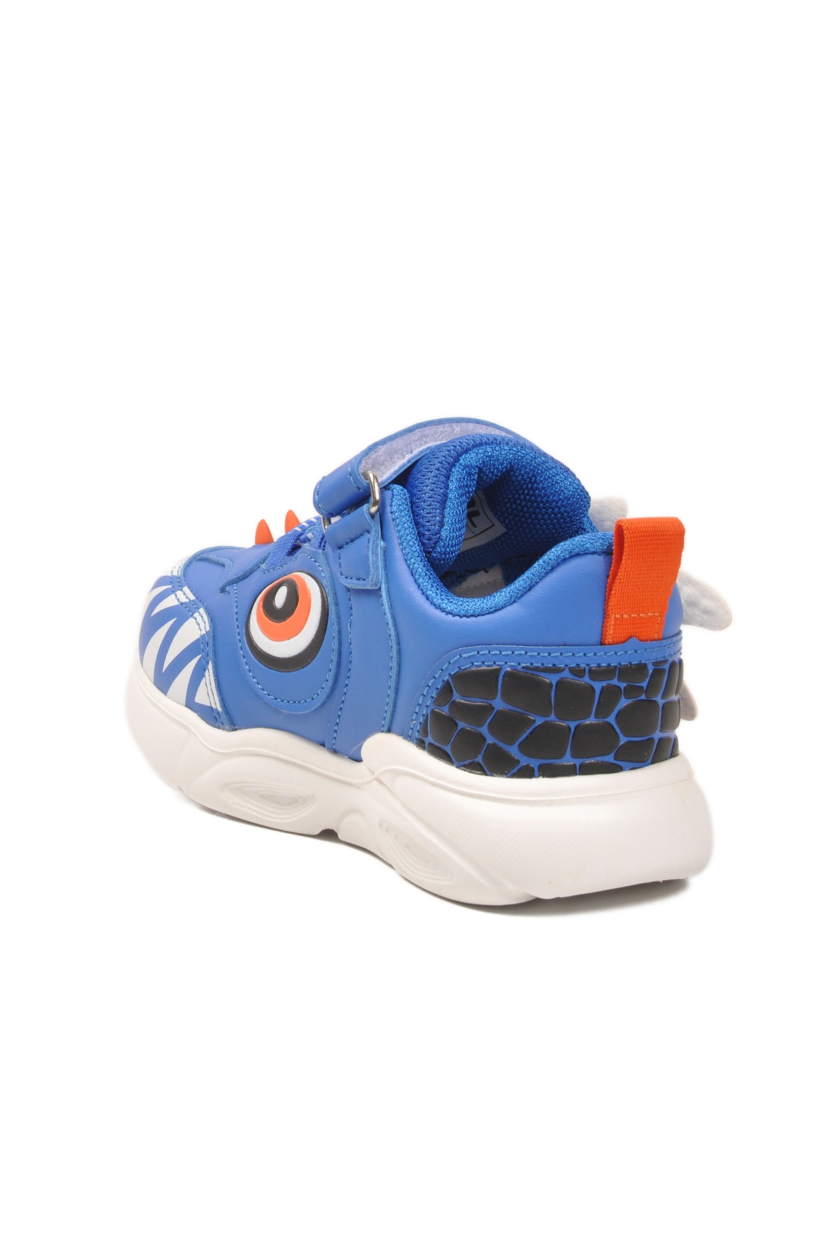 Cool Cool Mavi Saks Cırtlı Işıklı Erkek Bebek Spor Ayakkabı Sneaker | Flo Mavi - 5. görsel