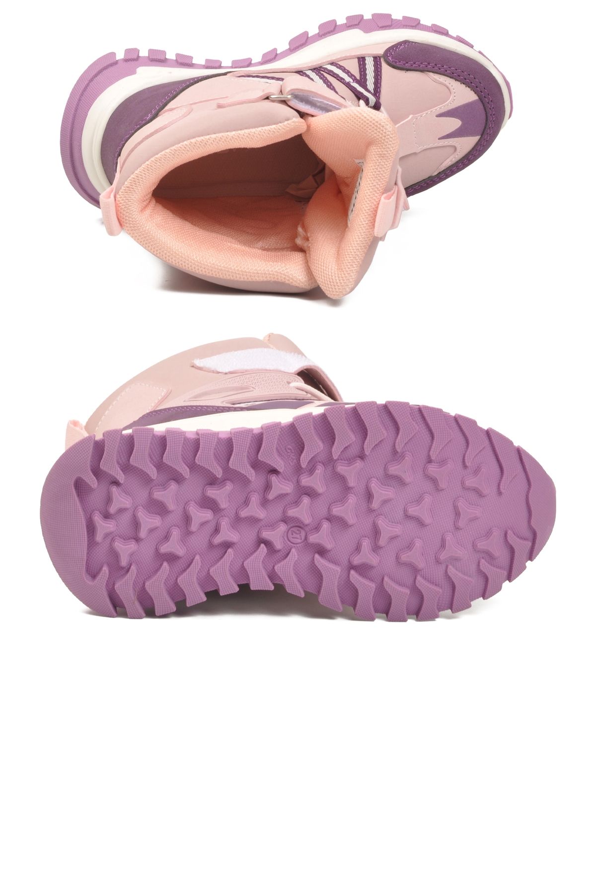 Cool Cool Pembe Pudra Cırtlı Kız Çocuk Düz Bot | Flo Pembe - 6. görsel