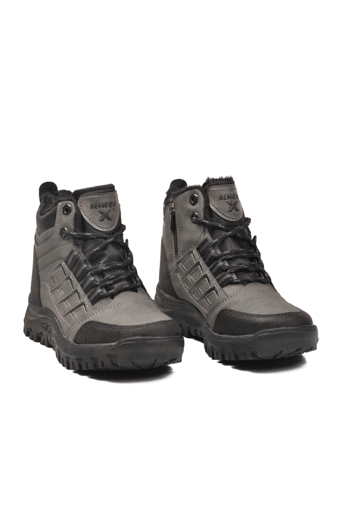 Almera Almera Gri Füme Erkek Outdoor Bot Outdoor Ayakkabı | Flo Gri - 4. görsel