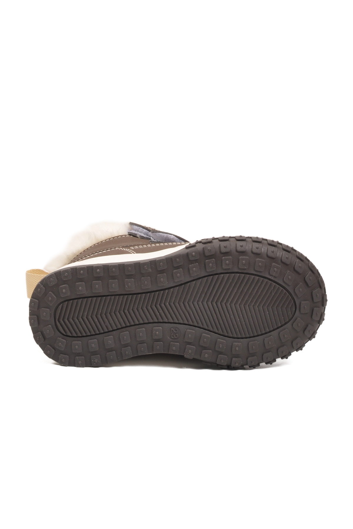 Kahve Cırtlı Erkek Çocuk Düz Bot - Görsel 6