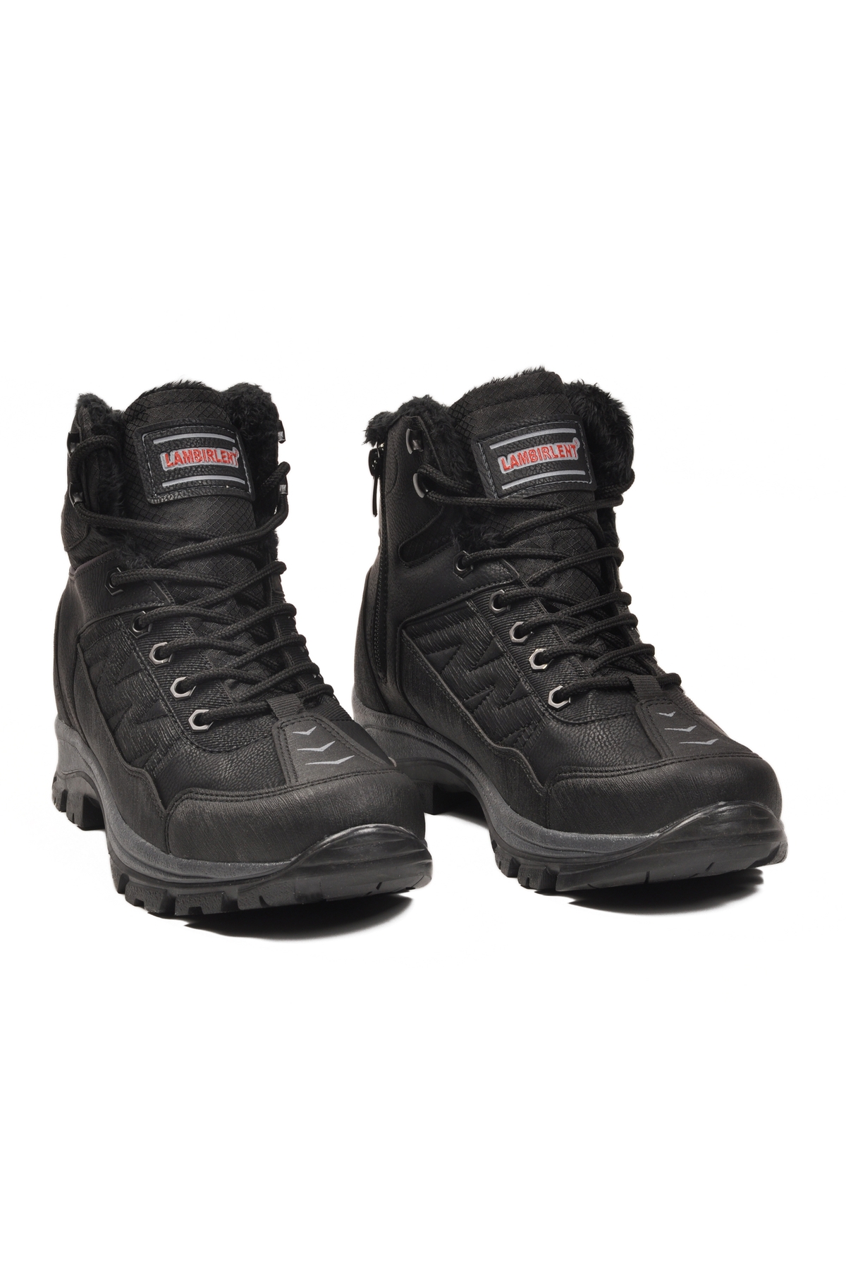 Aspor Siyah Kroko İçi Kürklü Erkek Outdoor Bot - Görsel 4