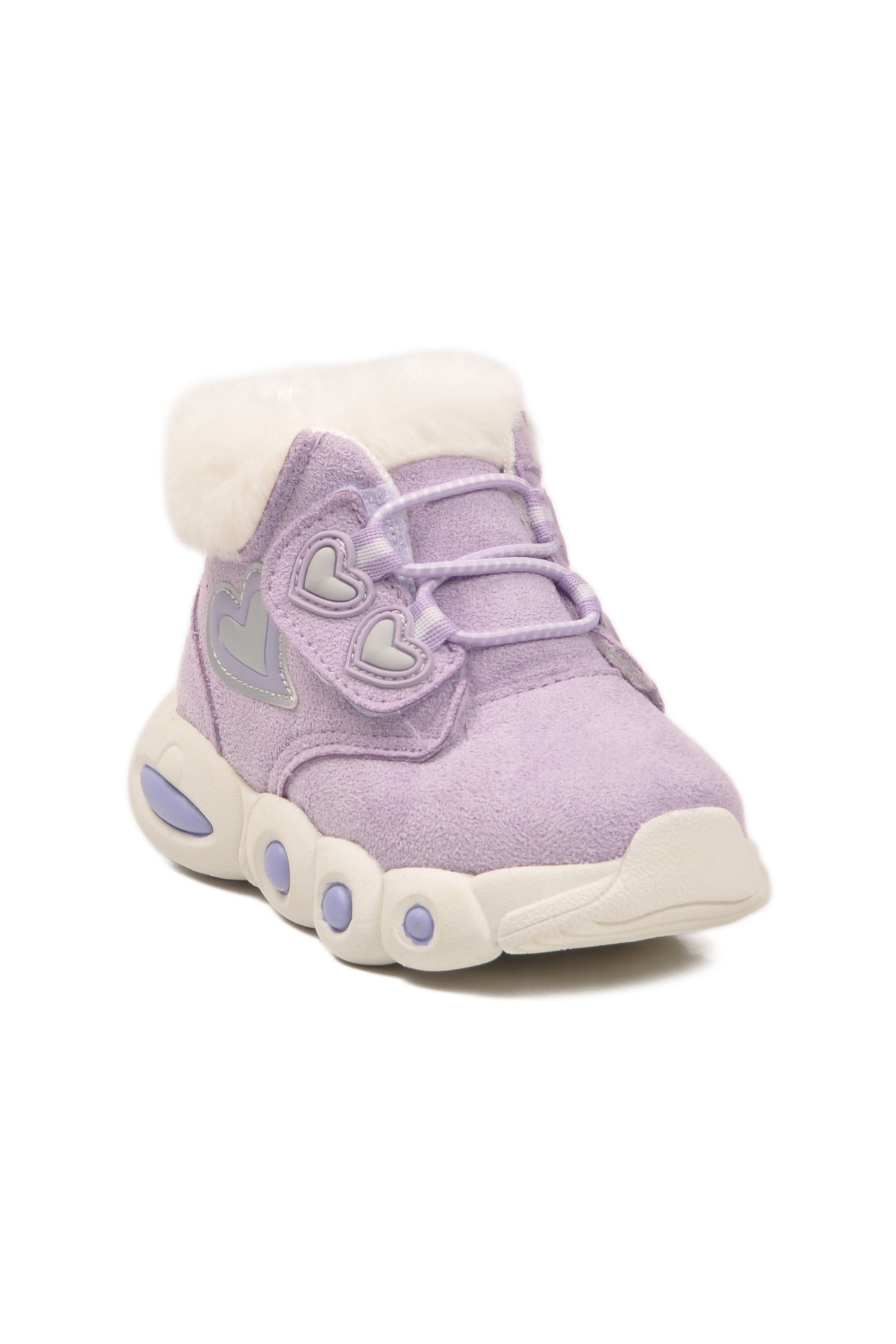 Cool Cool Mor Lila Cırtlı Kız Çocuk Düz Bot | Flo Mor - 4. görsel