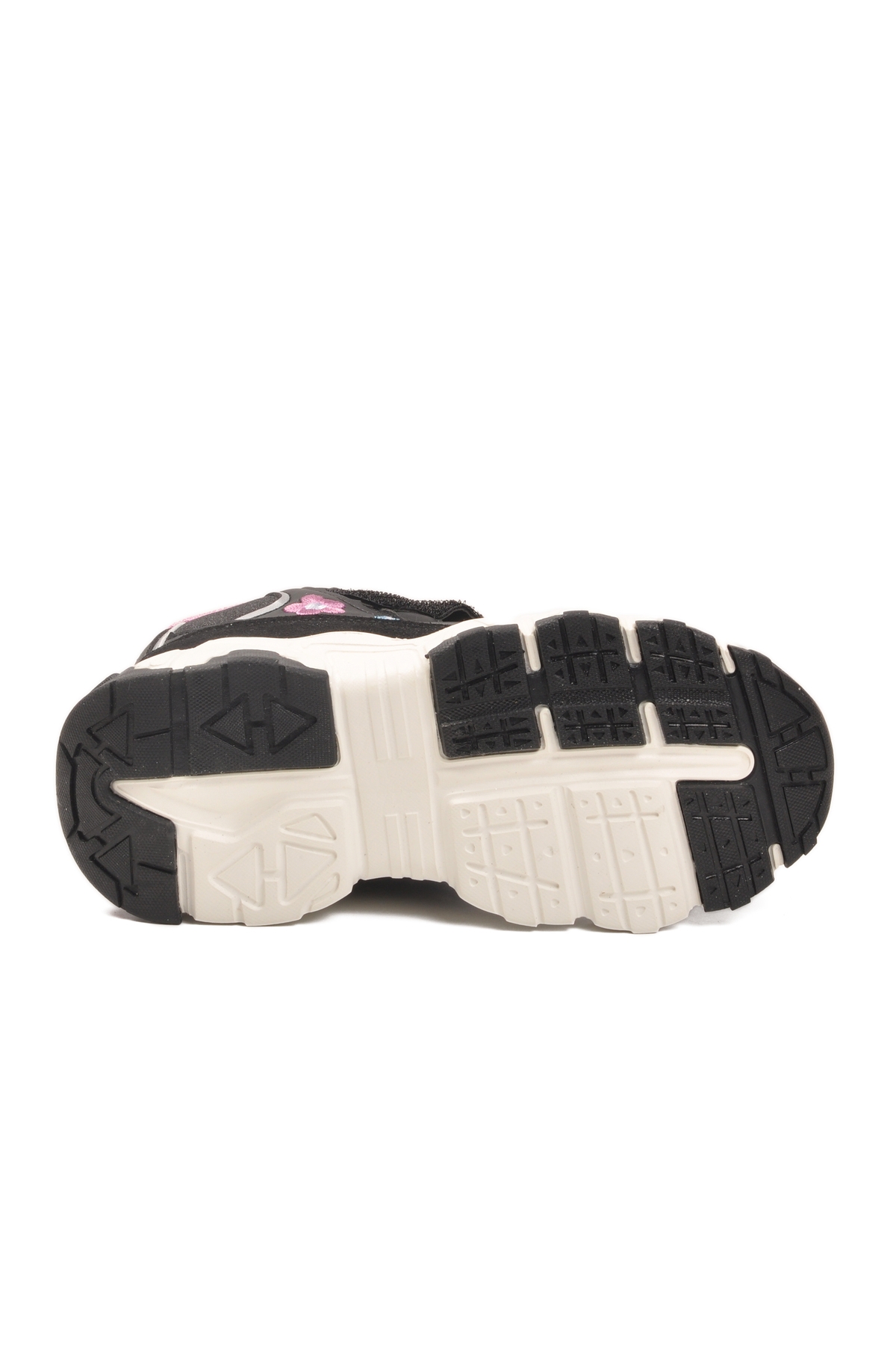 Cool Cool Siyah Cırtlı Desenli Kız Çocuk Hi Sneaker | Flo Siyah - 6. görsel