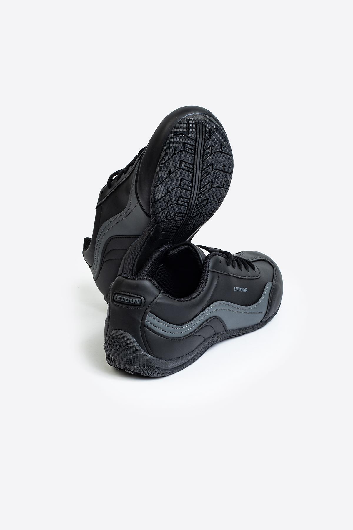 Letoon Letoon Siyah LTN4002 UrbanLine Erkek Spor Ayakkabı Sneaker | Flo Siyah - 4. görsel