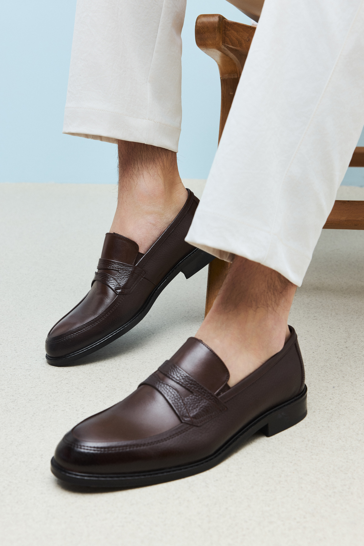 Ziya Kahverengi Ziya Hakiki Deri Erkek Klasik Ayakkabı 1511027Z468