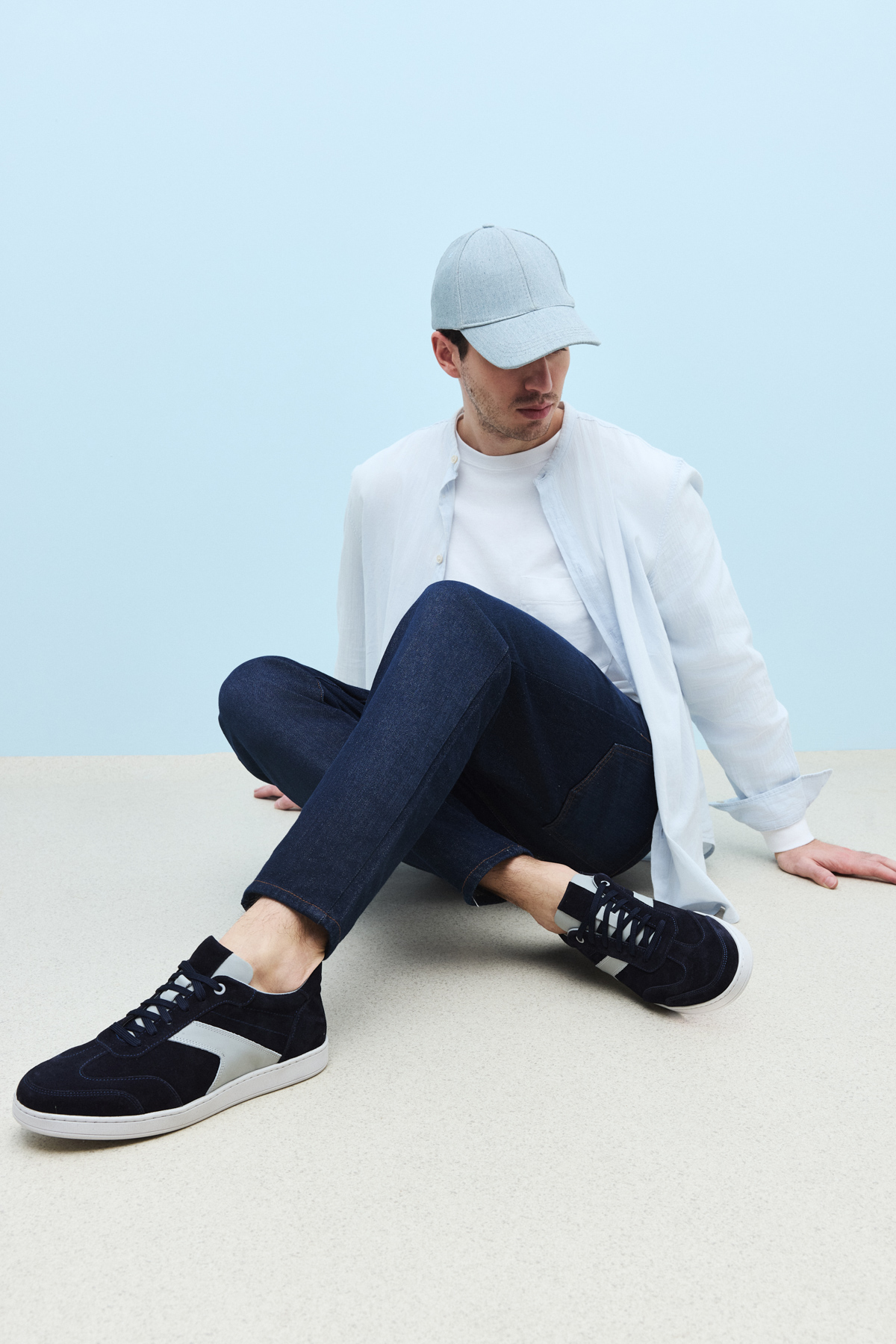 Ziya Taba Ziya Hakiki Deri Erkek Sneaker 151983ZX30