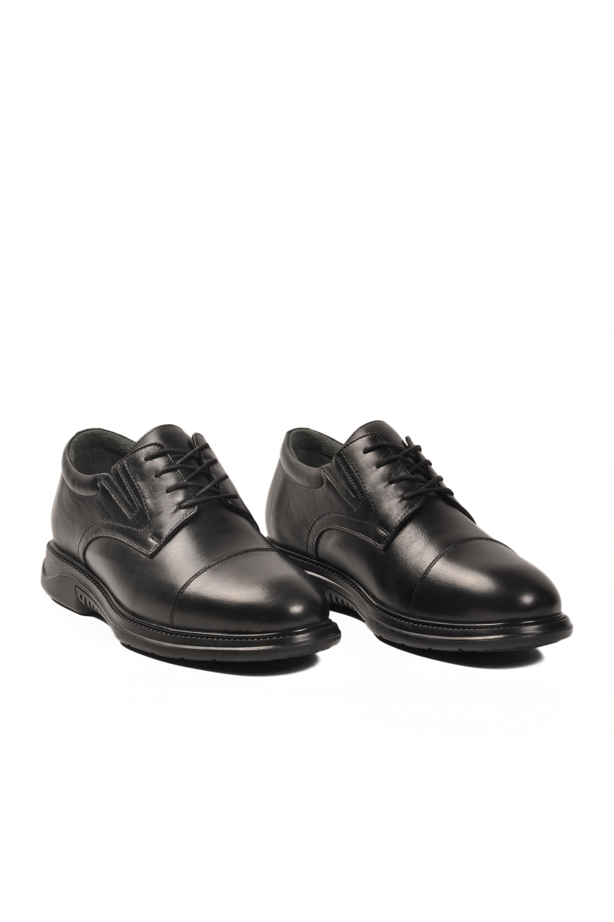 Voyager Voyager M287 Hakiki Deri Siyah Erkek Günlük Ayakkabı Casual Ayakkabı | Flo Siyah - 4. görsel